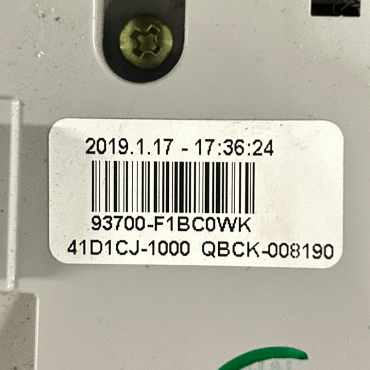 Comando regolazione luci kia sportage ql cod:93700 - F1BC0 (2016 > 2021) - F&P CRASH SRLS - Ricambi Usati