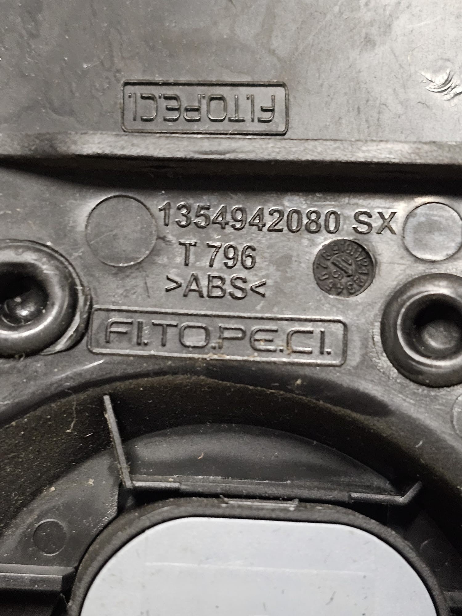 Fiat Qubo Mirror Adjustment Command Code:1354942080 (2008 - 2019) - F&P CRASH SRLS - Used Parts