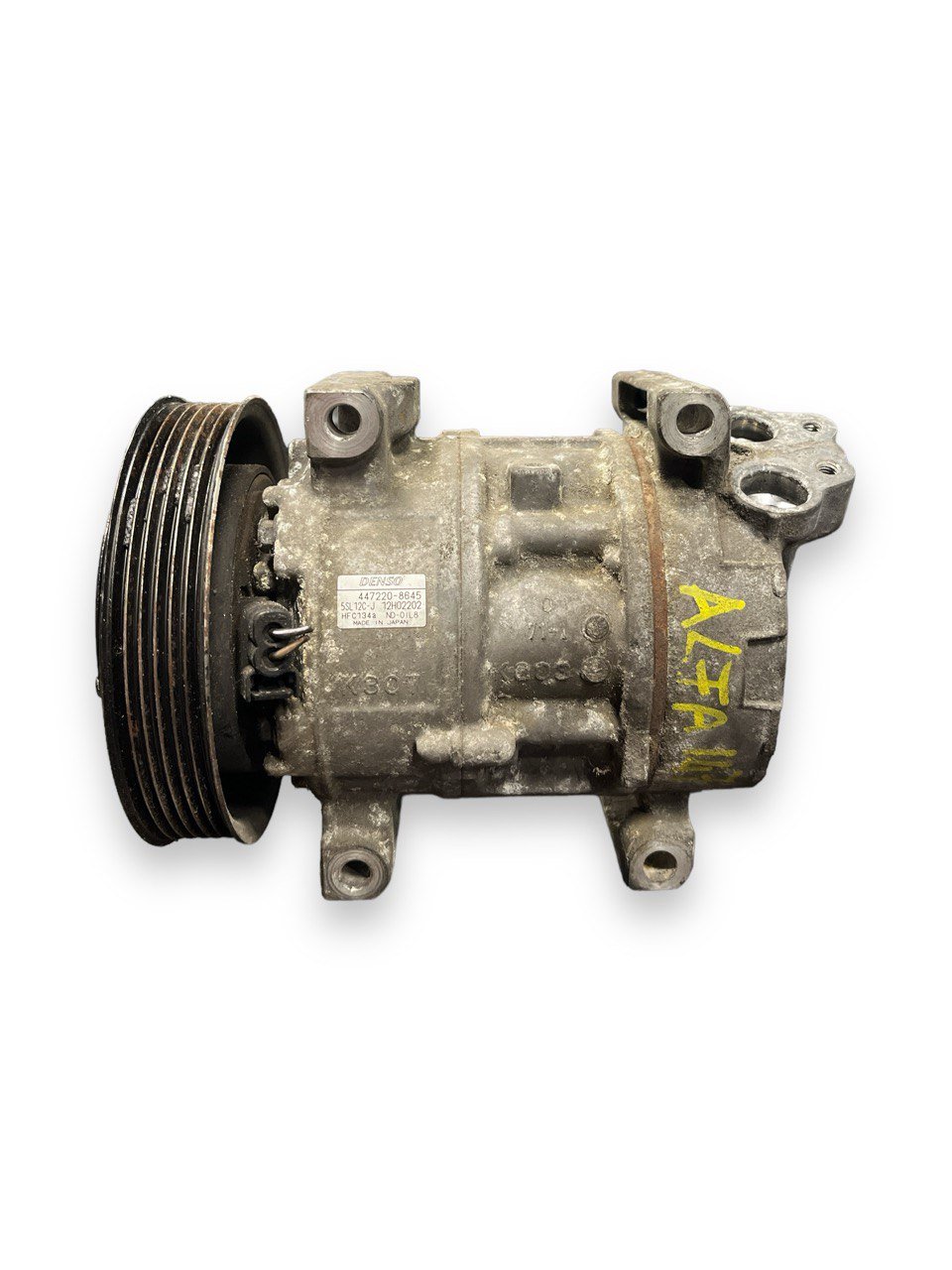 Compressore Aria Condizionata Alfa Romeo 147 1.9 jtd (2000 al 2010) cod: 447220 - 8645 - F&P CRASH SRLS - Ricambi Usati