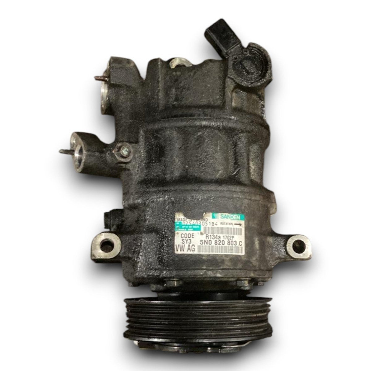 Compressore aria condizionata Audi a3 8p cod . 5n0820803 1.6 diesel (2003 > 2013) - F&P CRASH SRL - Ricambi Usati