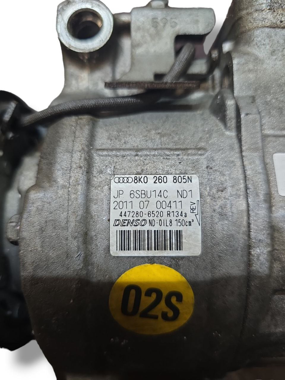 AIR CONDITIONING COMPRESSOR AUDI A5 8T 2.0 DIESEL (2011 - 2016) Code: 8K0260805N - F&P CRASH SRLS - Used Parts