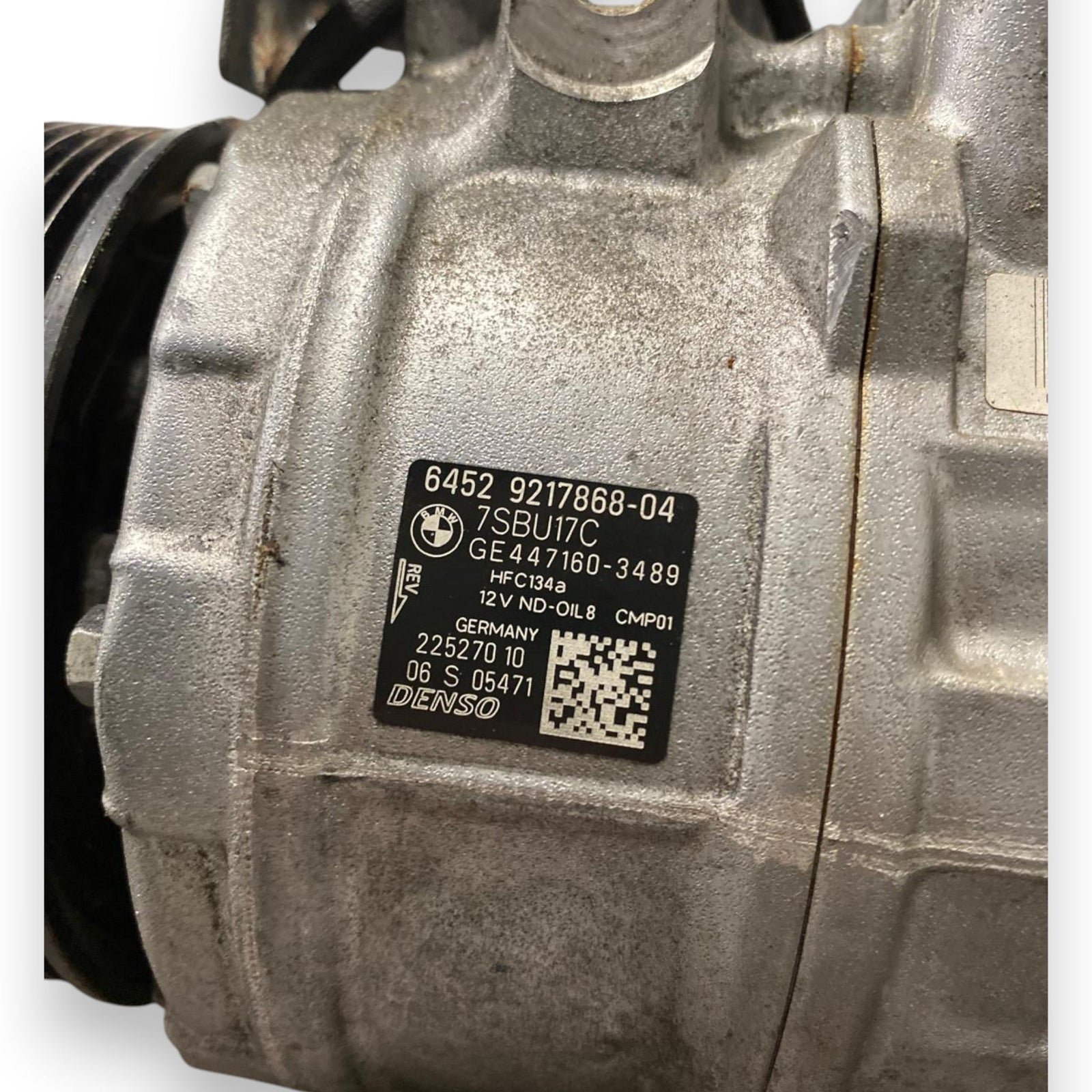 Air conditioning compressor Bmw Serie 6 Gran Coupé F06 3.0 Petrol (2012 - 2018) Code: 7SBU17C - F&P CRASH SRLS - Used Parts