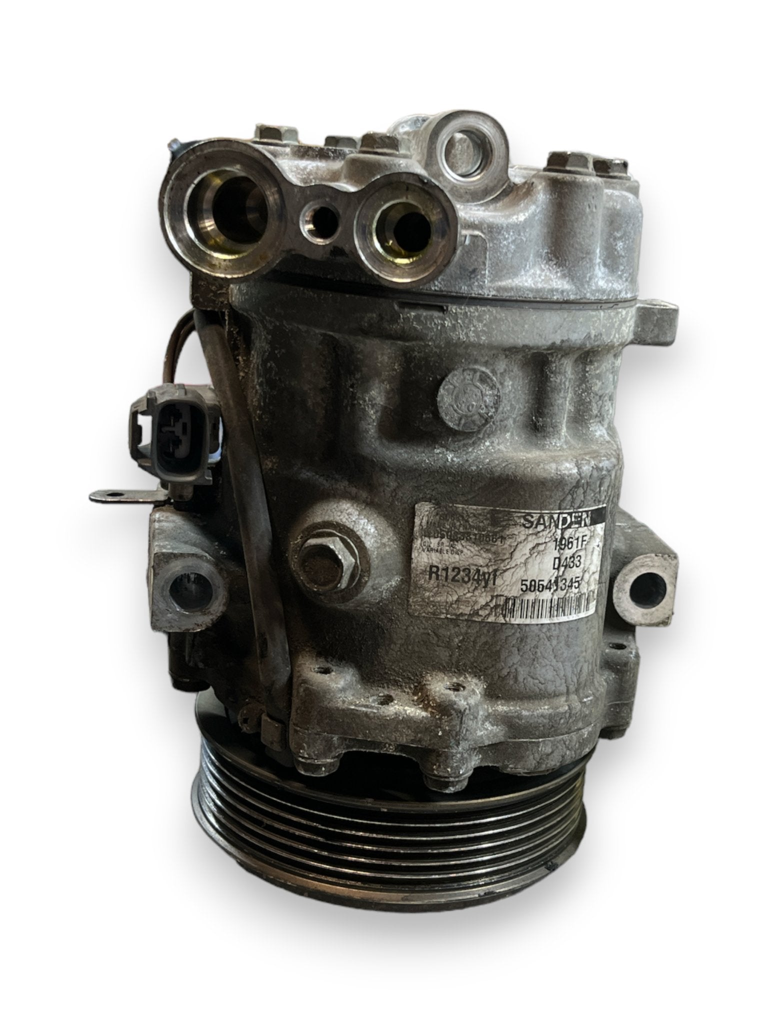 Air Conditioning Compressor for Fiat Qubo (2010) code: 50541345 - F&P CRASH SRLS - Used Parts