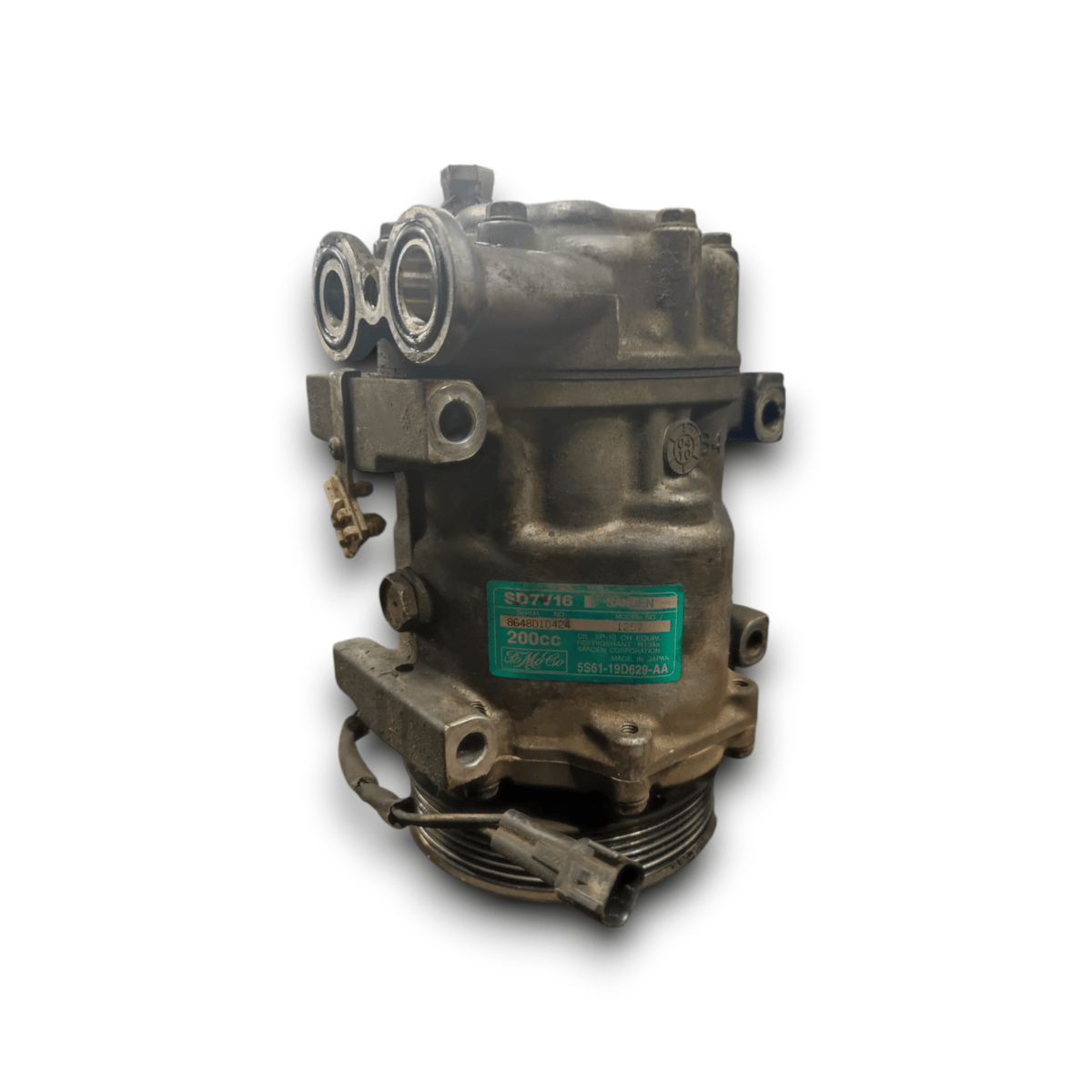 Compressore aria condizionata ford fiesta v 1.4 benzina cod: 5s6119d629aa (2002 - 2008) - F&P CRASH SRL - Ricambi Usati