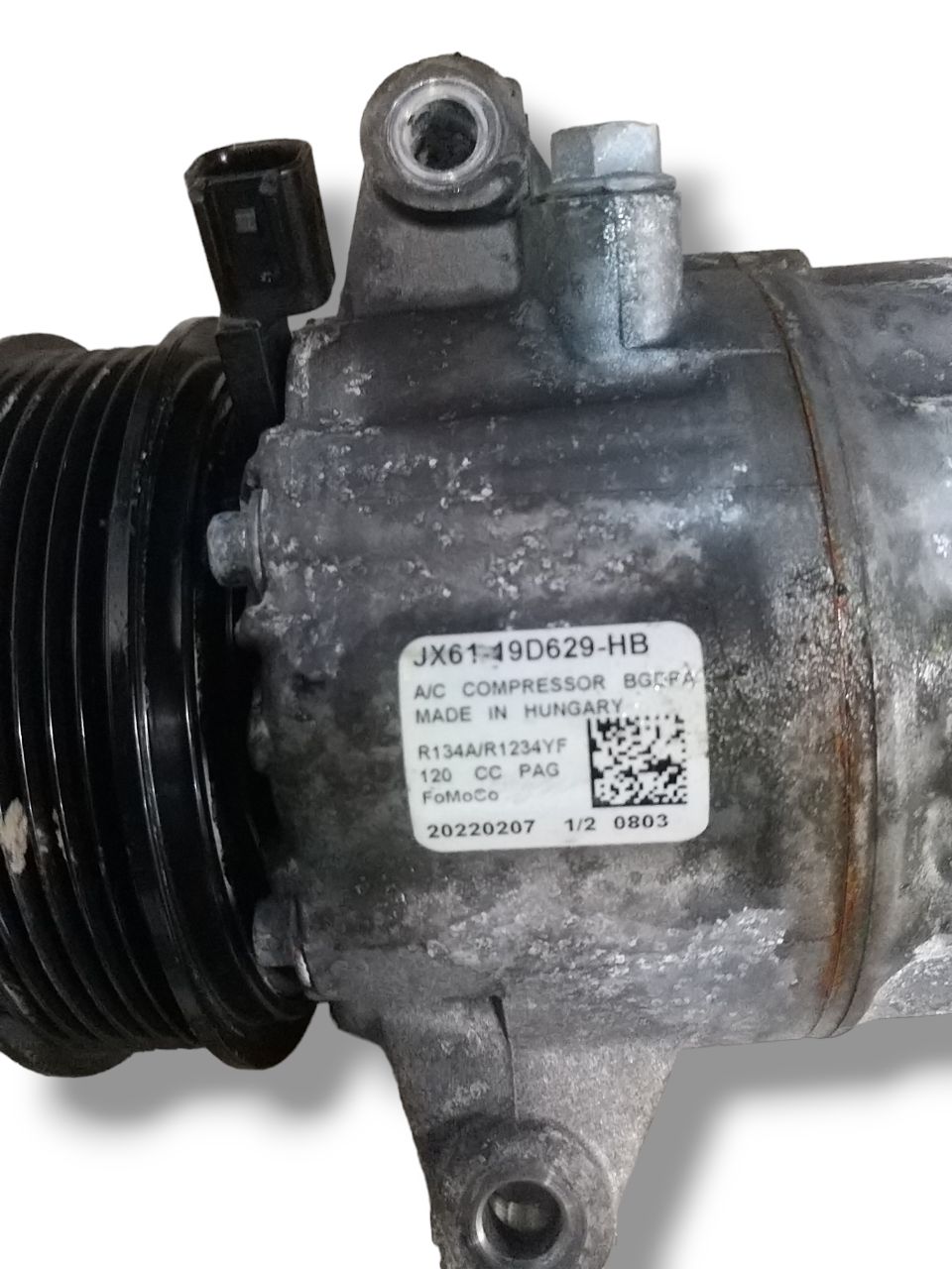 Compressore Aria Condizionata Ford Focus Ecoboost 1.0 ( 2022 ) Cod : JX6119D629HB - F&P CRASH SRLS - Ricambi Usati