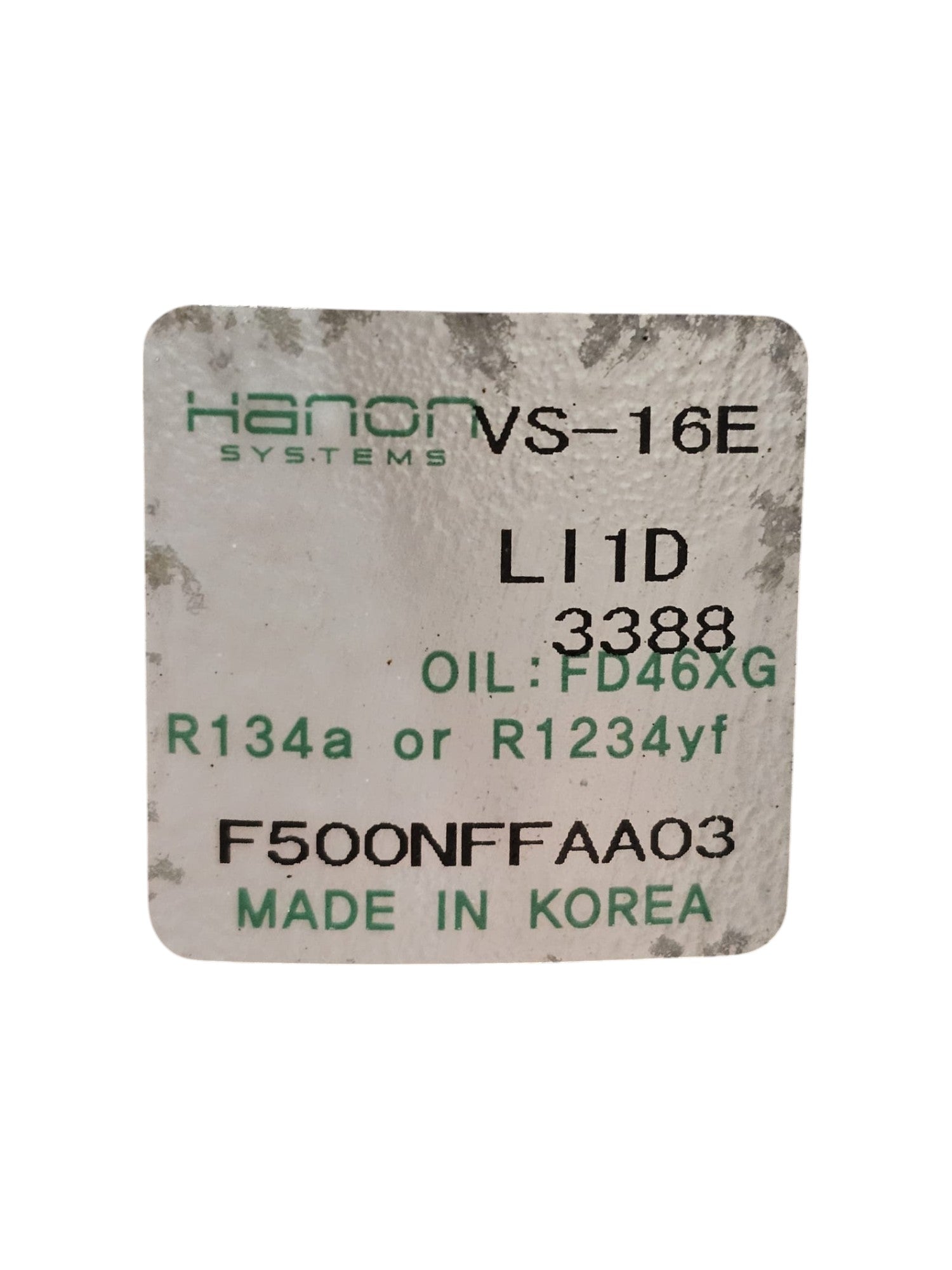Hyundai Tucson 1.7 Diesel Air Conditioning Compressor Code:97701D7300 (2015 - 2020) - F&P CRASH SRLS - Used Parts