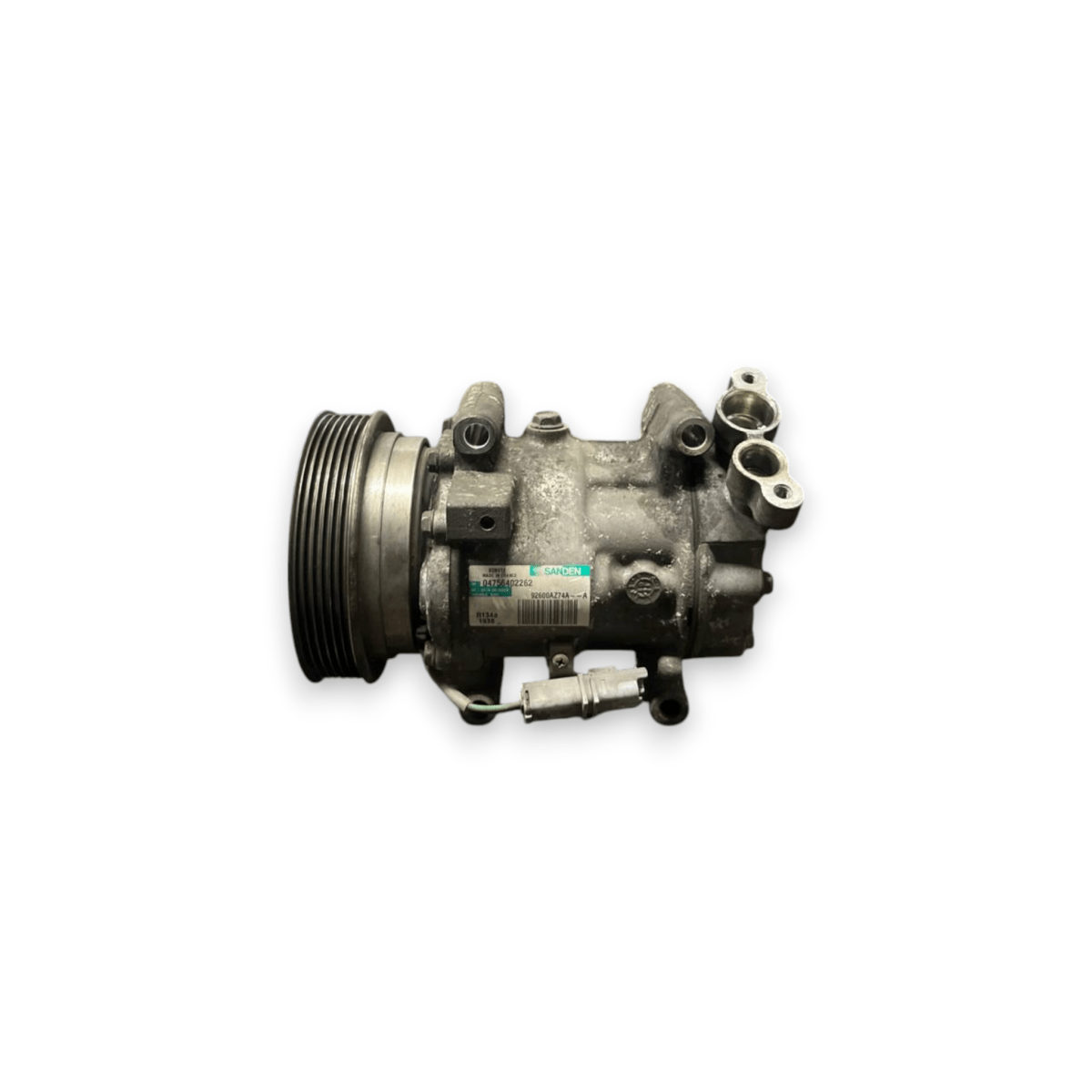 Compressore Aria Condizionata Nissan Juke F15 1.5 Diesel (2010 al 2019) cod: 92600AZ74A - F&P CRASH SRLS - Ricambi Usati