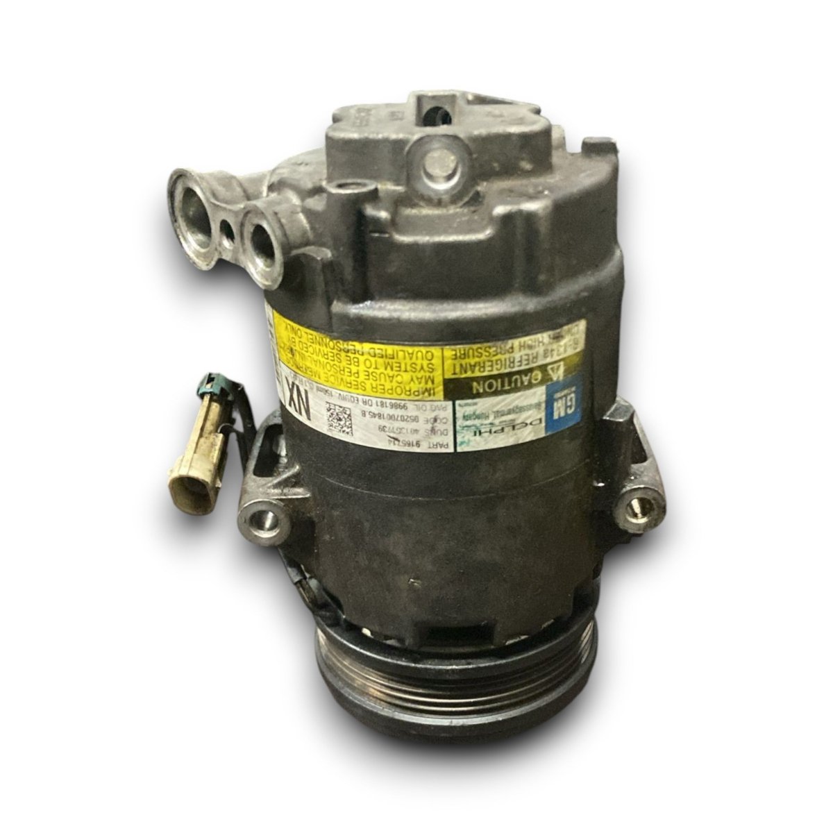 Air conditioning compressor opel astra g code . 9165714 1.7 diesel (1998 > 2006) - F&P CRASH SRL - Used Parts