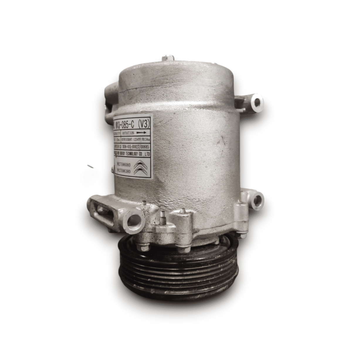 Air conditioning compressor peugeot 208 1.2 petrol code: 9827596080 (2012 - 2018) - F&P CRASH SRL - Used Parts