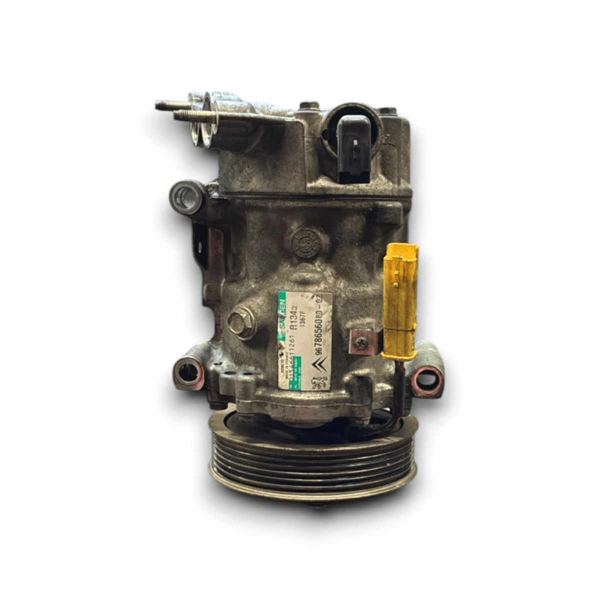 Compressore aria condizionata peugeot 208 1.6 diesel cod : 9678656080 (2010 - 2016) - F&P CRASH SRL - Ricambi Usati