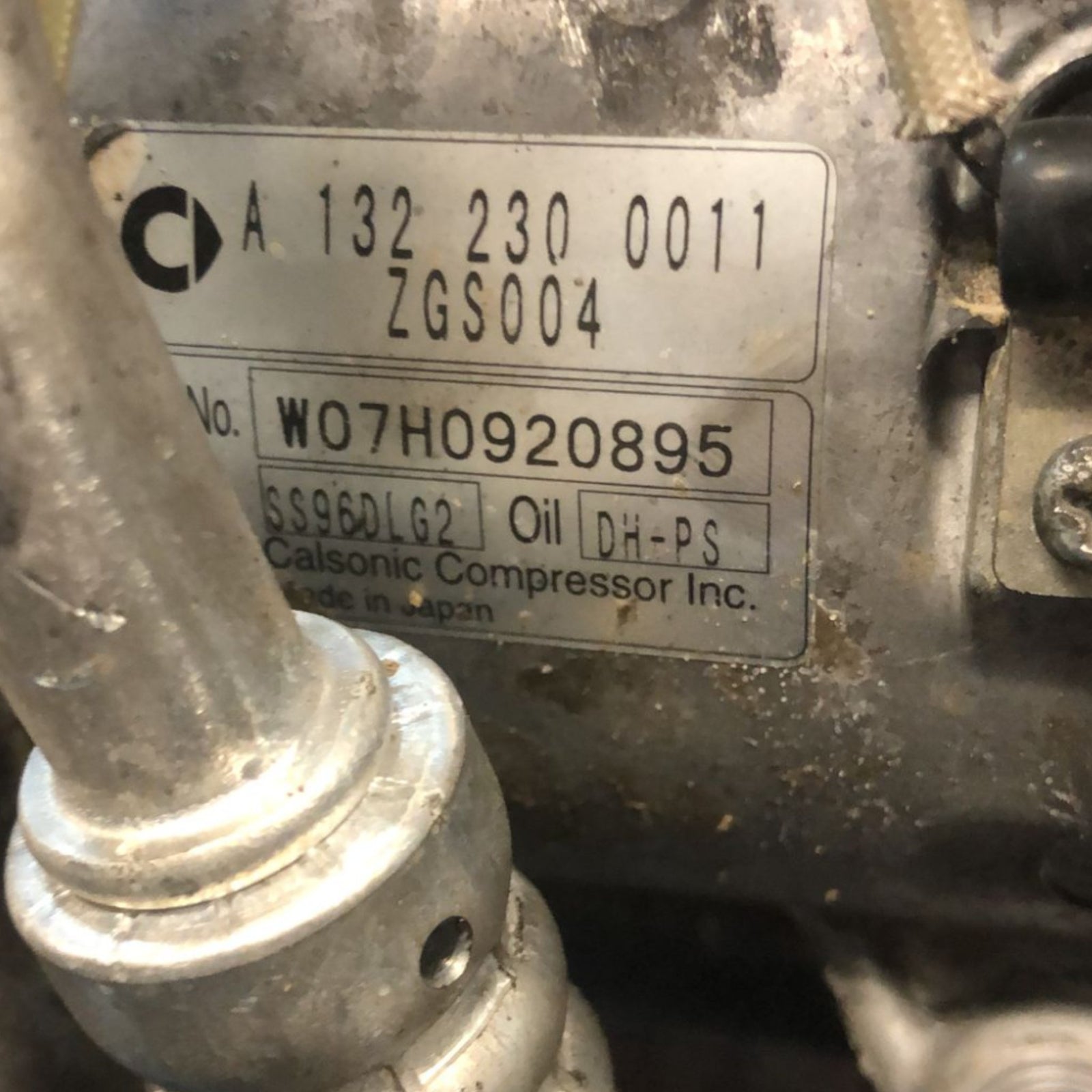 Air Conditioning Compressor Smart Fortwo W451 1.0 Petrol (2007 > 2015) code:A1322300011 - F&P CRASH SRLS - Used Parts