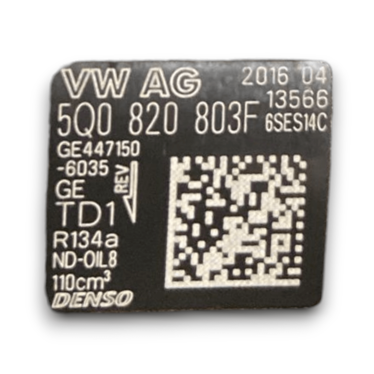 Compressore aria condizionata Volkswagen golf VII cod . 5q0820803f 1.6 diesel (2012 > 2019) - F&P CRASH SRL - Ricambi Usati