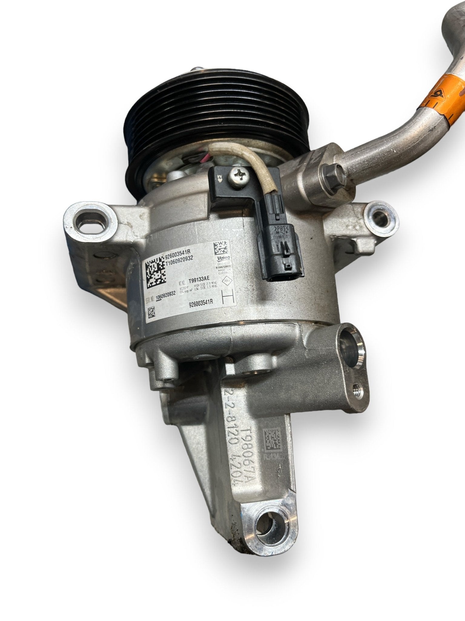 Compressore clima a/c Nissan Micra ( 0.9 - 2020 ) cod : 926003541R - F&P CRASH SRLS - Ricambi Usati