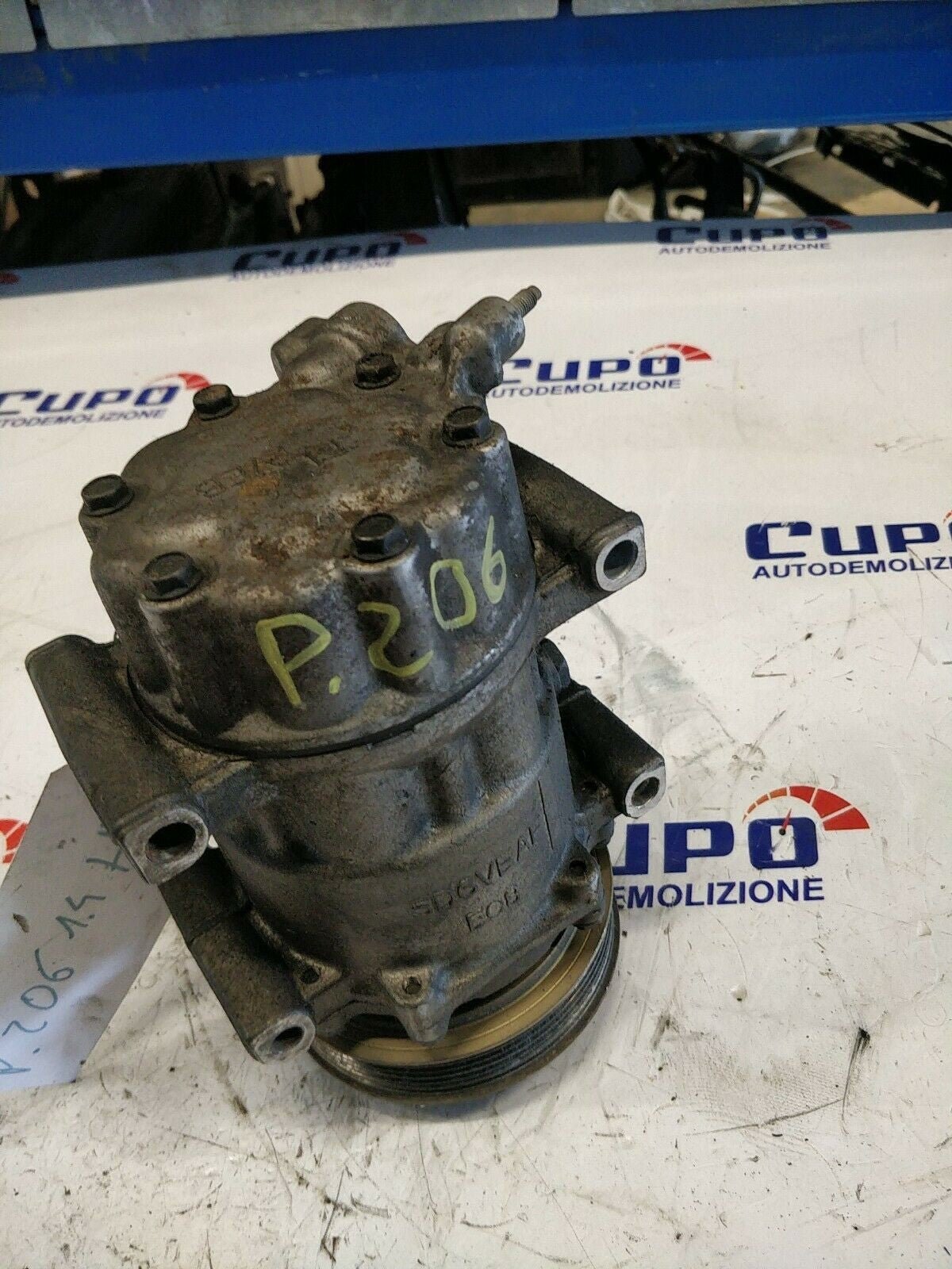 Compressore Clima A/C Peugeot 307 1.4 HDI 50kw 5P 2002 9646273880 - F&P CRASH SRLS - Ricambi Usati