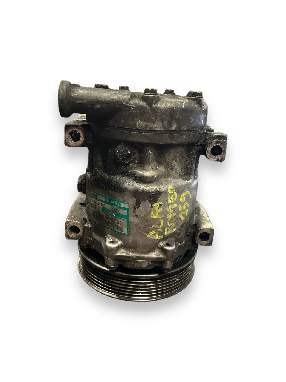 Air Conditioning Compressor Alfa Romeo 159 1.9 Diesel (2005 to 2011) code: 60653652 - F&P CRASH SRLS - Used Parts