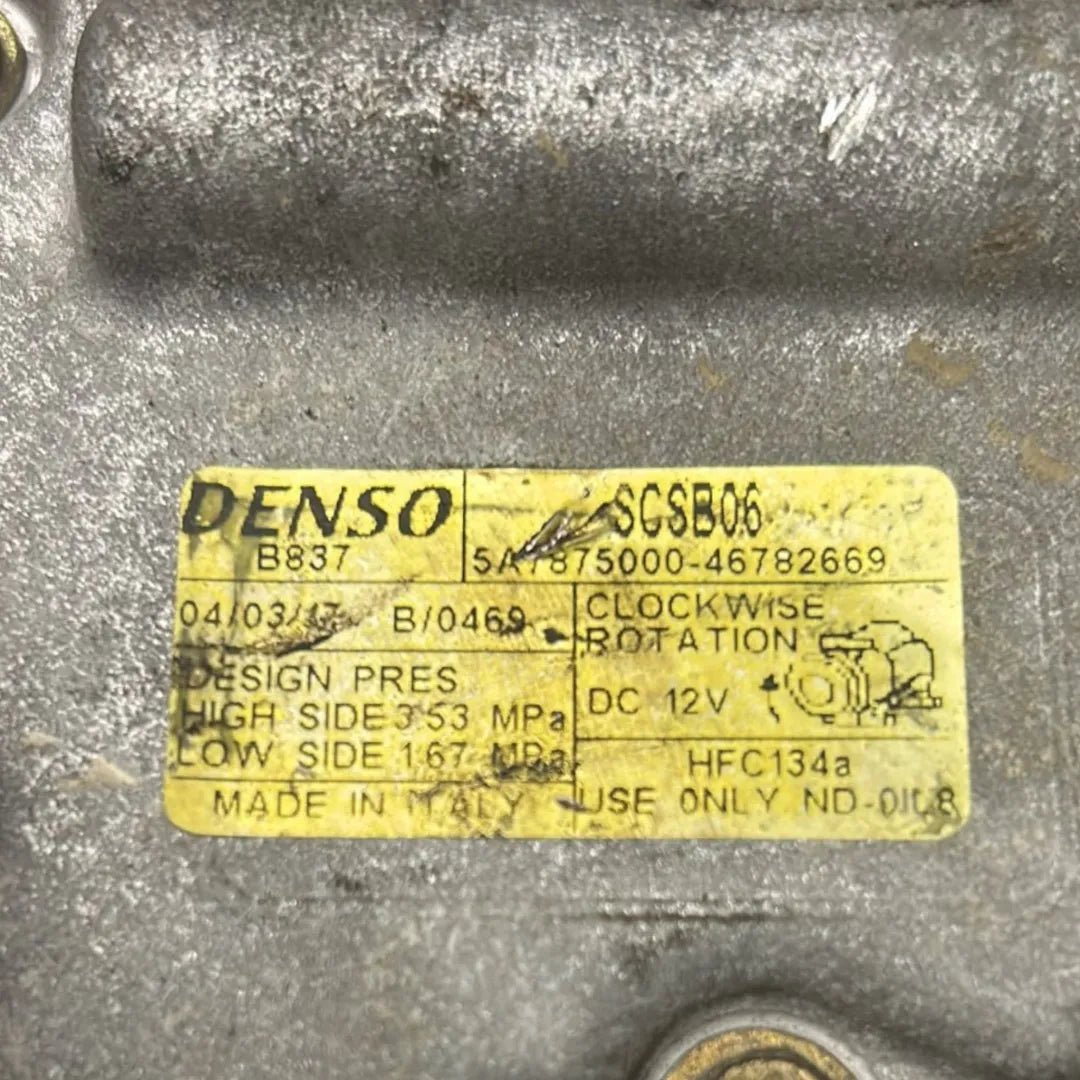 Dettaglio Compressore clima Fiat Punto II 2003–2007 OEM 51747318 - foto 3