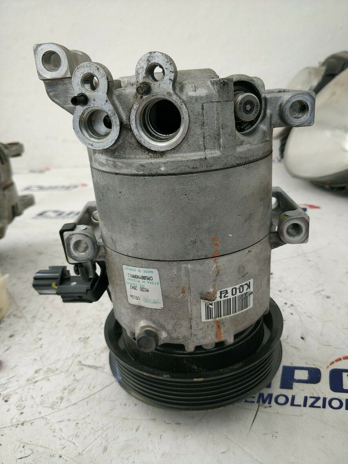 Kia Rio / Hyundai ix20 1.4 gasoline Air Conditioner Compressor Code ca500yn9aa11 - F&P CRASH SRLS - Used Parts