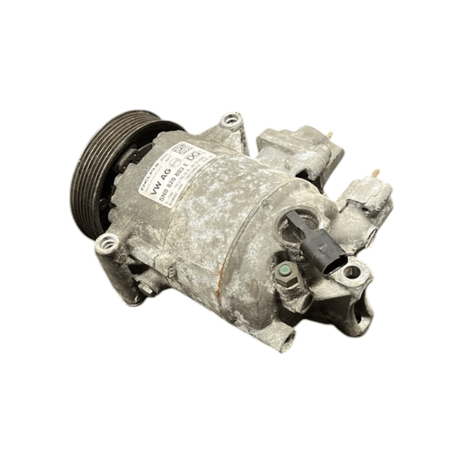 Compressore clima Volkswagen Polo 6R 1.2 benzina (2009 - 2017) cod.5N0820803E - F&P CRASH SRLS - Ricambi Usati