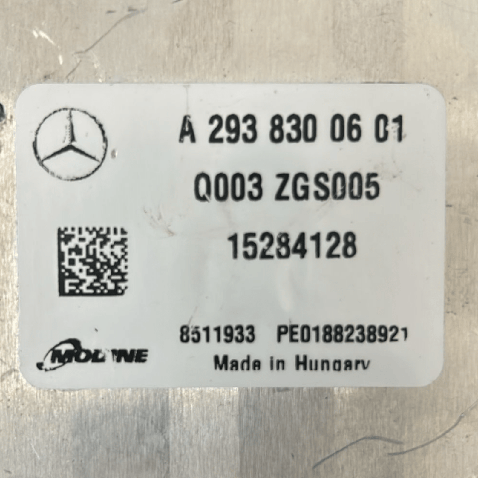 Air Conditioning Condenser Mercedes Benz EQC (2019 > 2023) code:A2938300601 - F&P CRASH SRLS - Used Parts