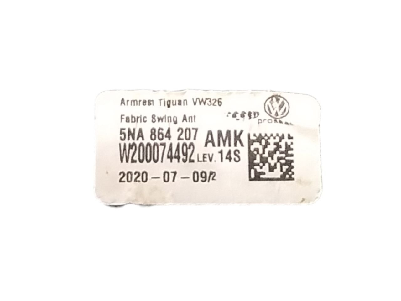 Console / Tunnel Centrale Volkswagen Tiguan ( 2020 ) Cod : 5NA864207 - F&P CRASH SRLS - Ricambi Usati