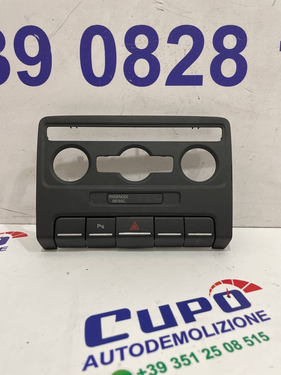 Console air conditioning control unit volkswagen polo 6R 09-17 with switch panel 5c5820073 - F&P CRASH SRLS - Used Parts