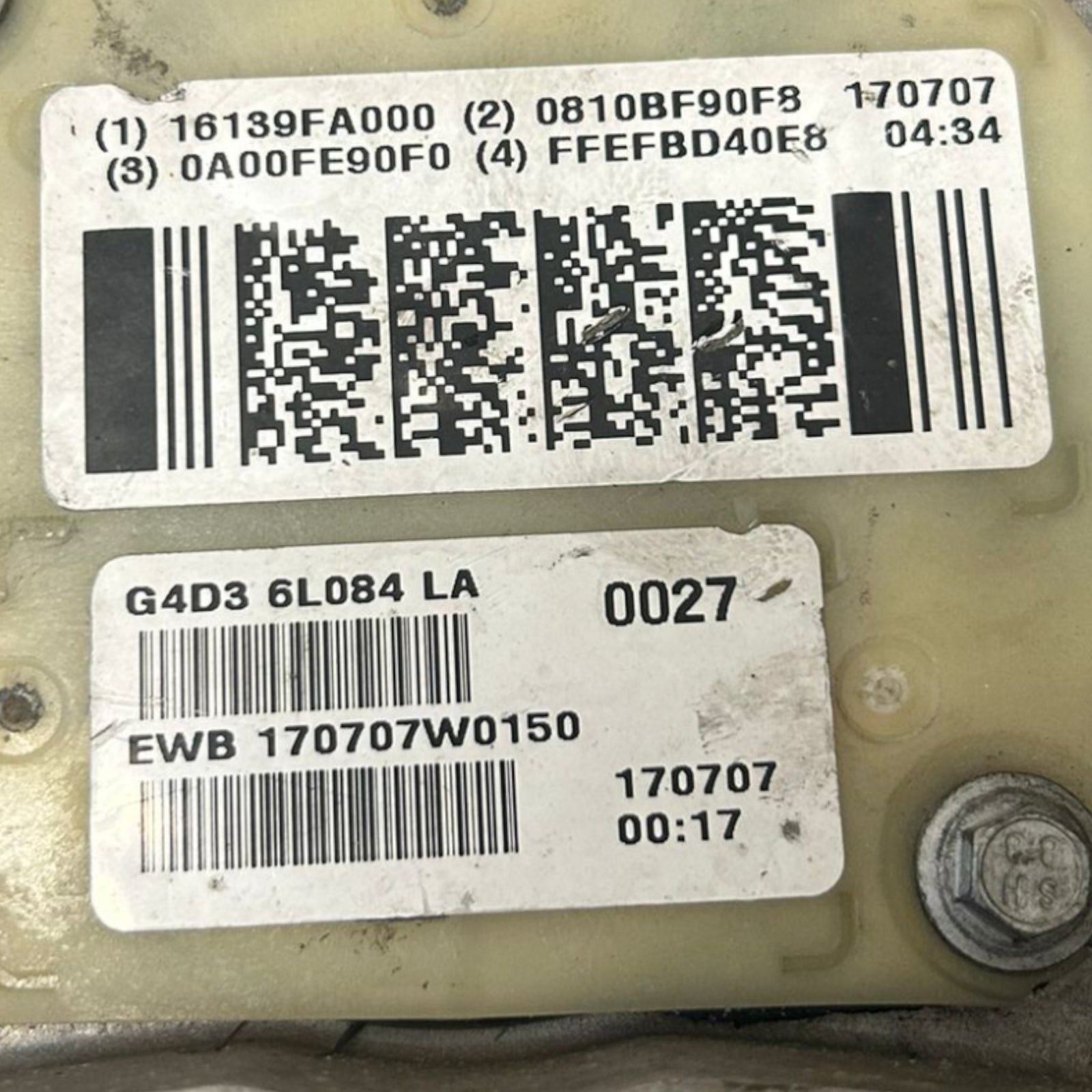 Cover Distribution Range Rover Velar code G4D36L084LA 2.0 Diesel (2017 >) Chain / Belt - F&P CRASH SRLS - Used Parts