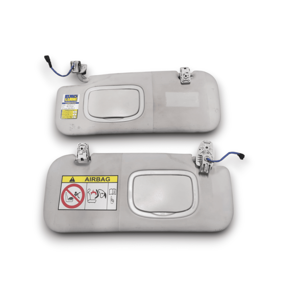 Coppia alette parasole fiat 500x (2014 - 2024) - F&P CRASH SRL - Ricambi Usati