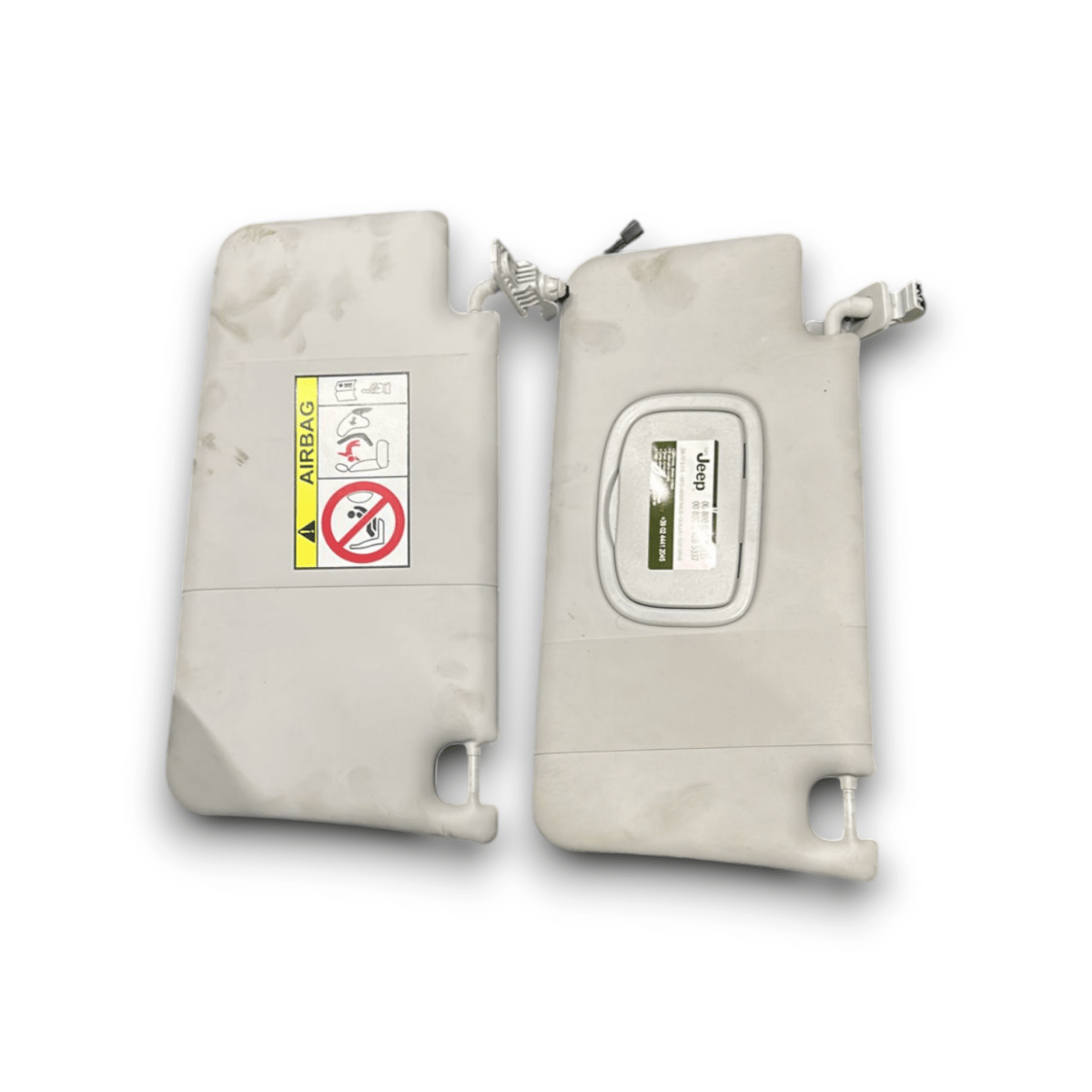 Coppia alette parasole jeep renegade (2014 >) - F&P CRASH SRLS - Ricambi Usati