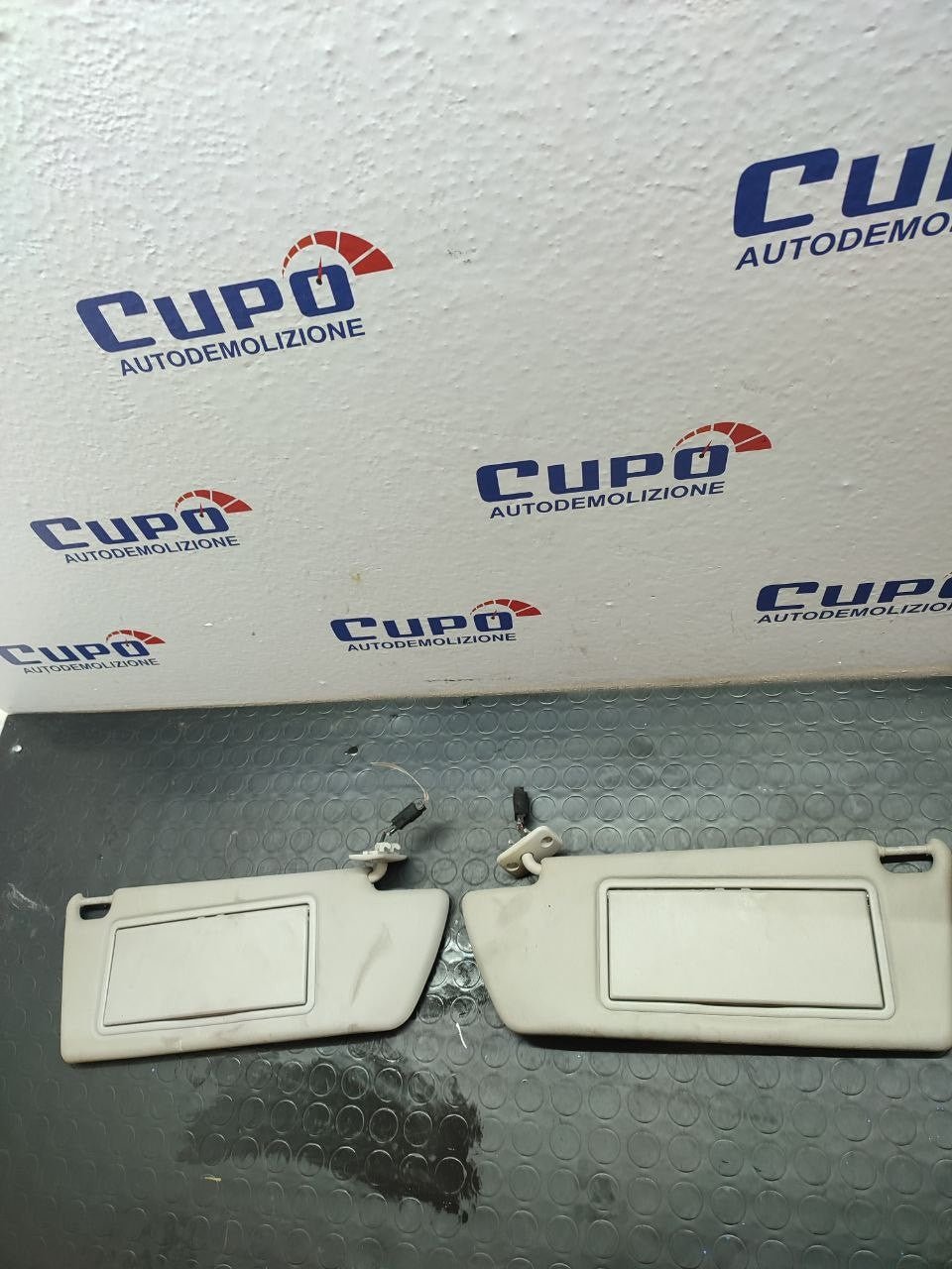 Pair of sun visor flaps Opel Vectra 2006 - F&P CRASH SRLS - Used Parts