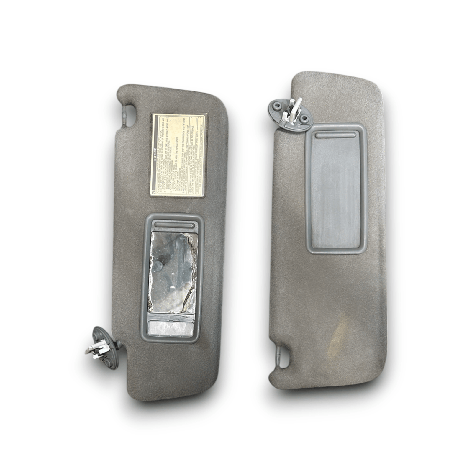 Coppia Alette Parasole Toyota Land Cruiser (2002 > 2008) - F&P CRASH SRLS - Ricambi Usati