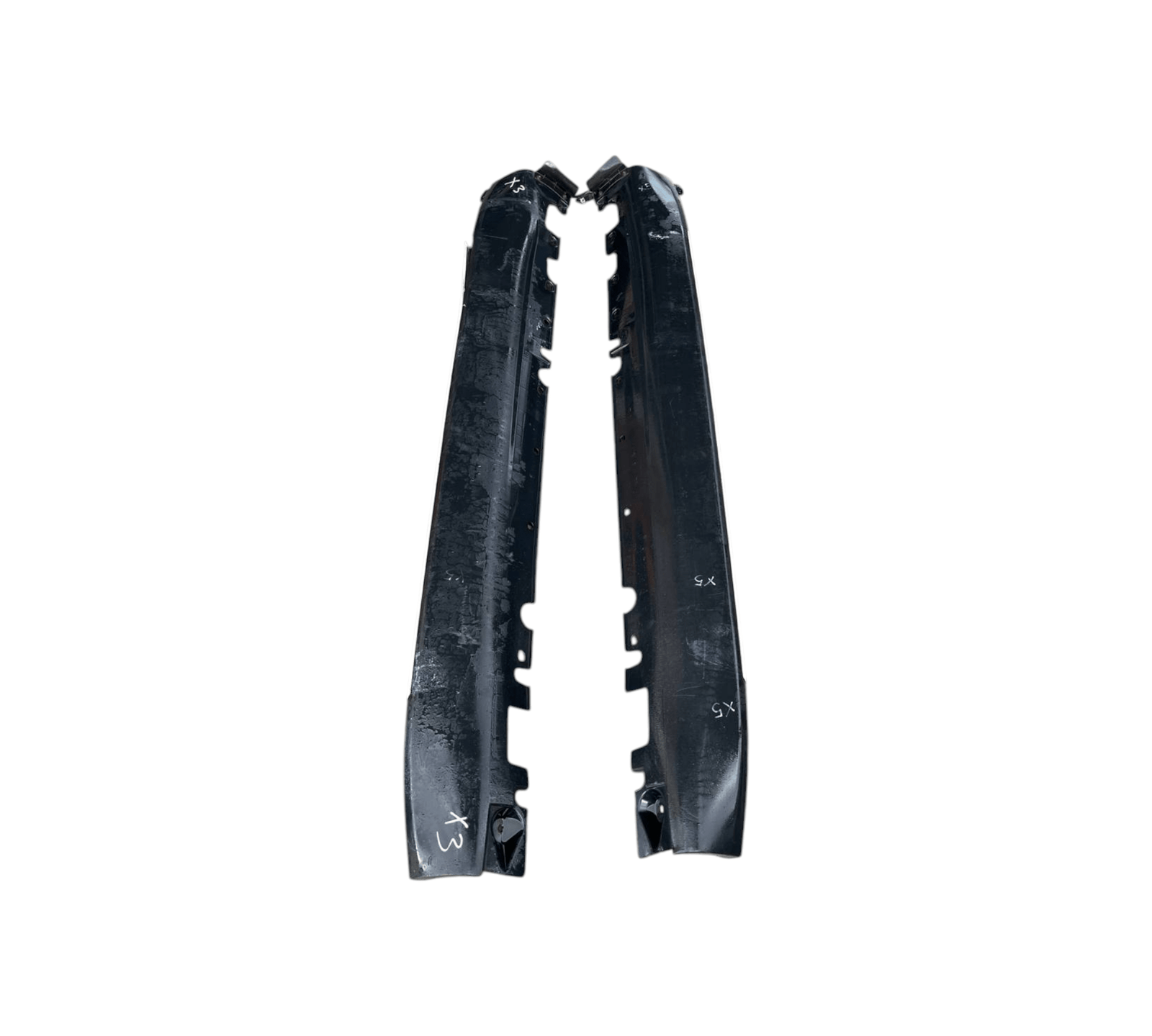 Coppia Minigonne / Sottoporta laterale Bmw X5 E70 cod.7163556 - 06 / 7163555 - 06 (2010 - 2017) - F&P CRASH SRLS - Ricambi Usati