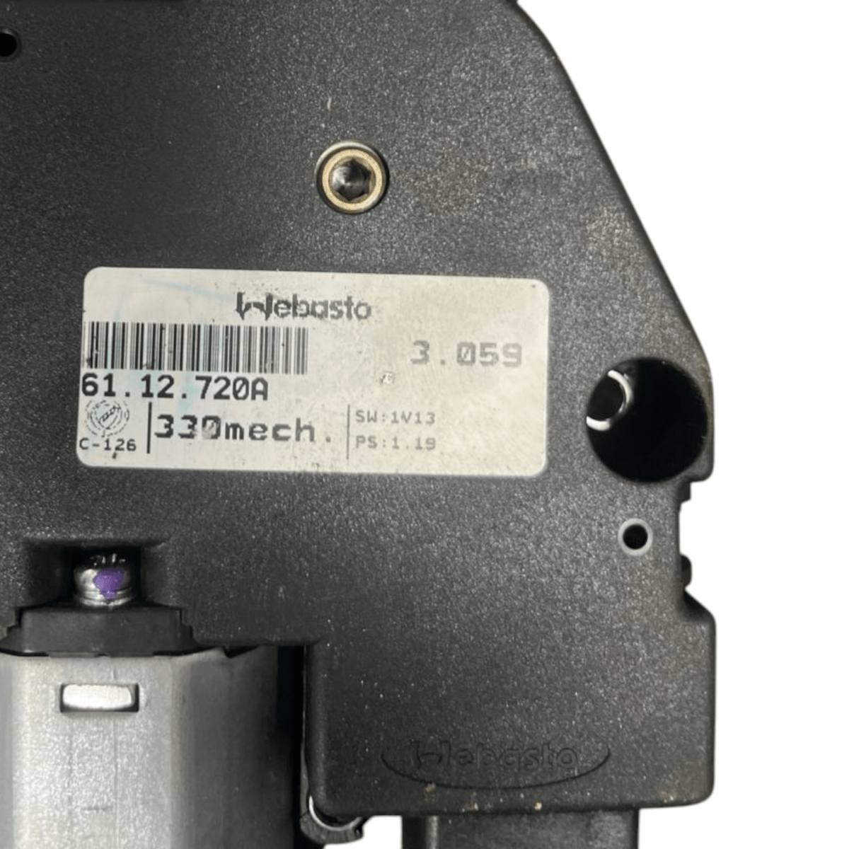 Coppia Motorino Tetto Apribile Fiat 500L (2014 - ) cod: 6112755A - F&P CRASH SRL - Ricambi Usati