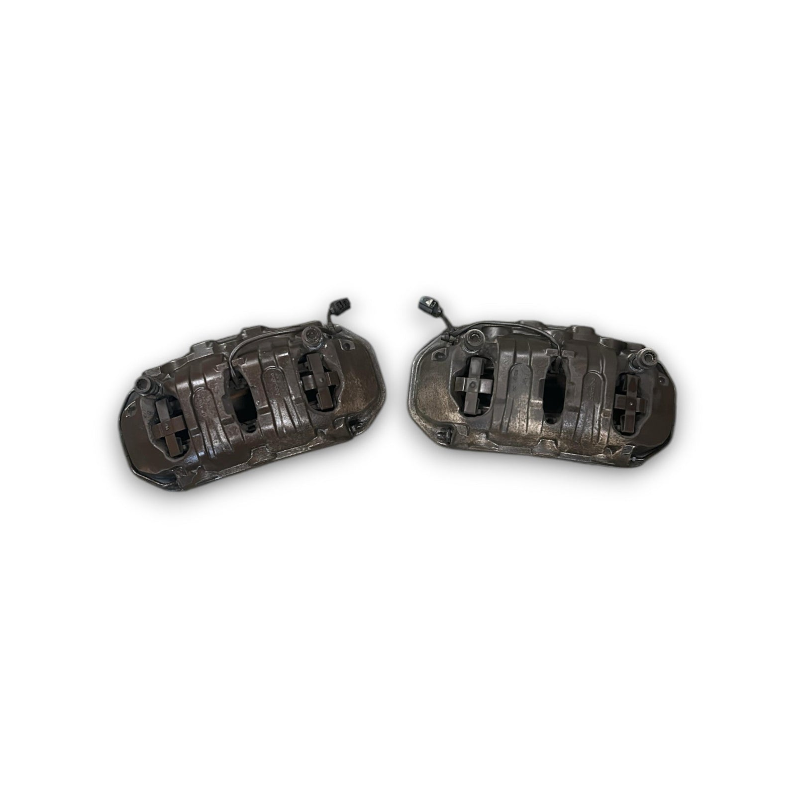 Coppia Pinze Freni Anteriori (BREMBO) Porsche Cayenne (92A) (2010 > 2017) - F&P CRASH SRLS - Ricambi Usati