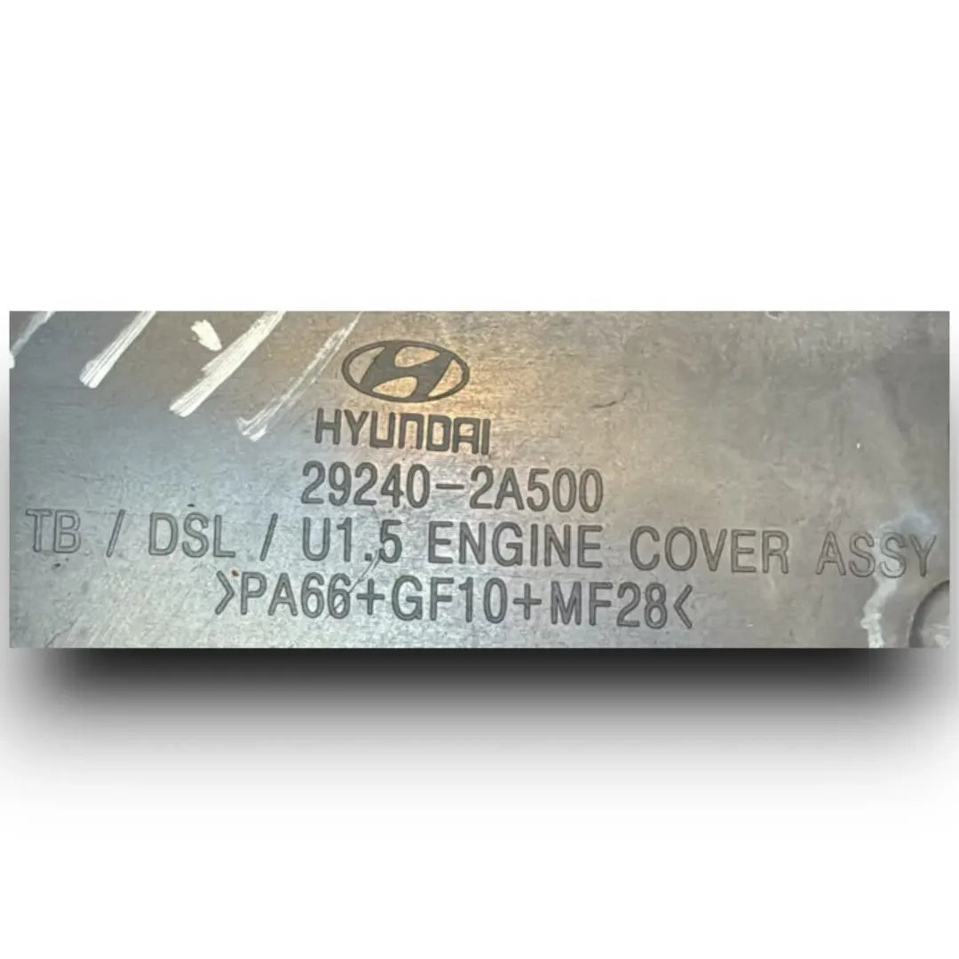 Dettaglio Coprimotore Hyundai Getz 2002–2009 cod. 29240-2A500 - foto 3