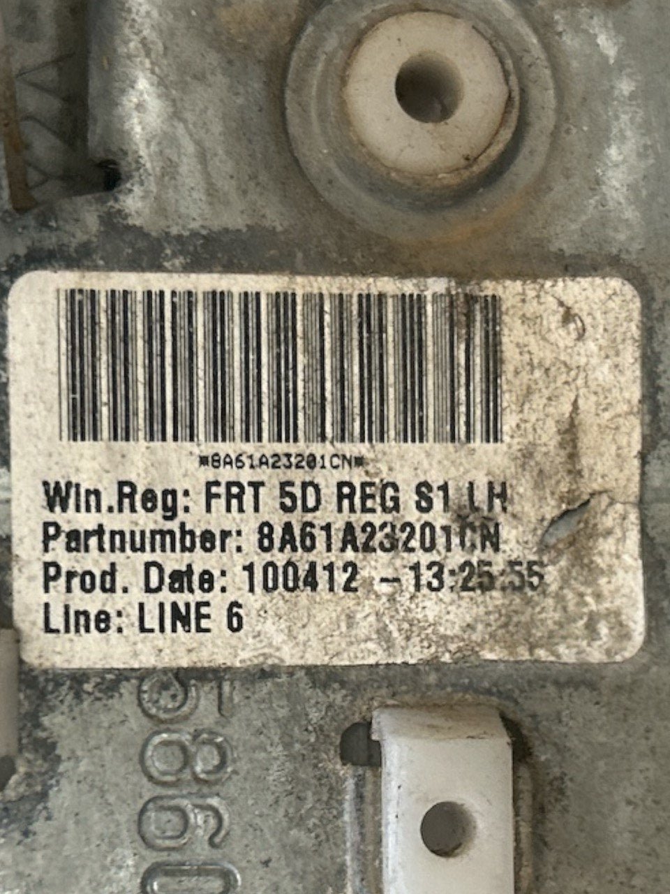 Electric Window Regulator Front Left (SX) Ford Fiesta VI (2008 > 2017) cod.8A61A23201CN - F&P CRASH SRLS - Used Parts