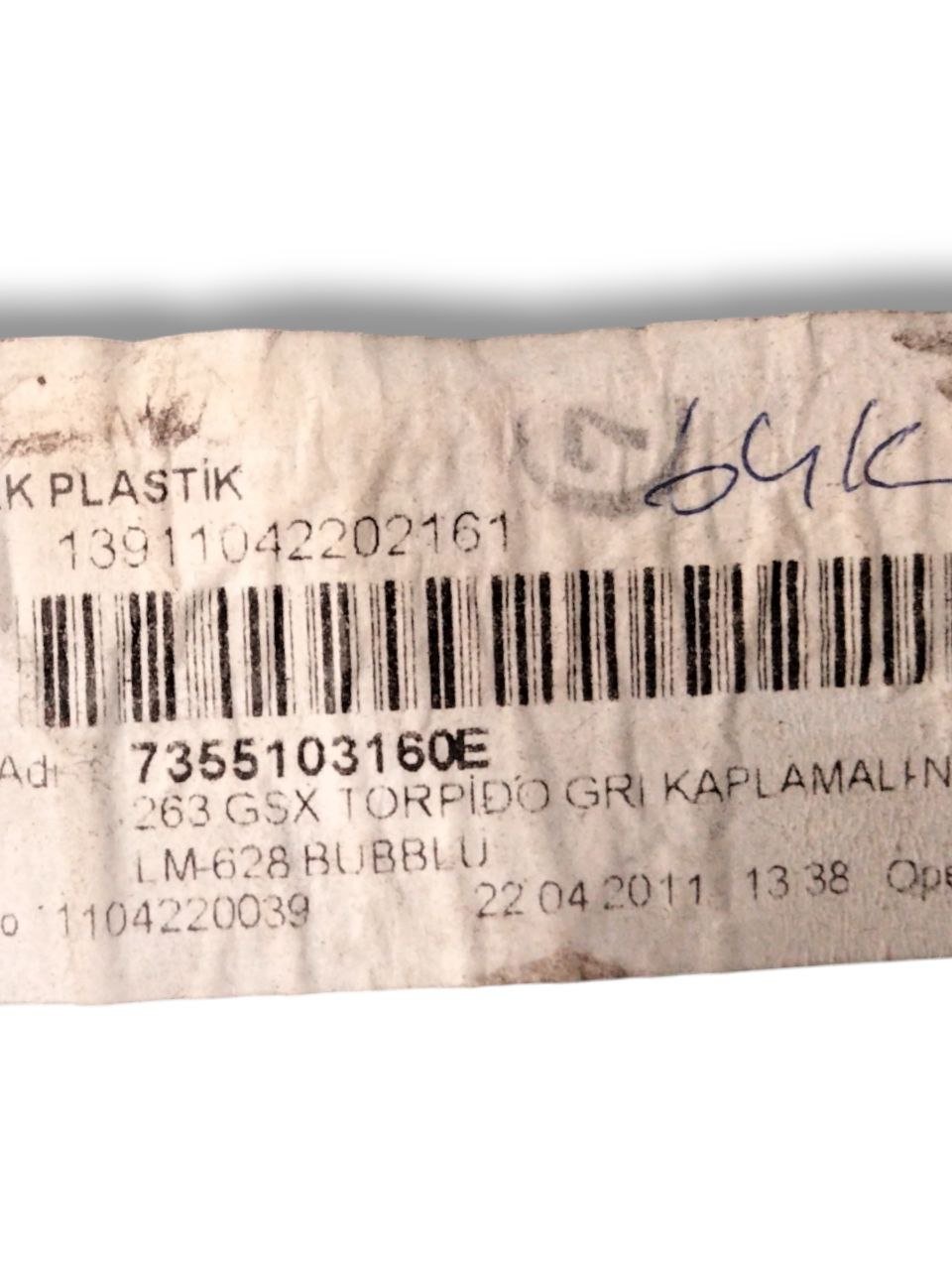 Cruscotto + airbag passeggero Fiat Doblò (2012>)cod.7355103160E - F&P CRASH SRLS - Ricambi Usati