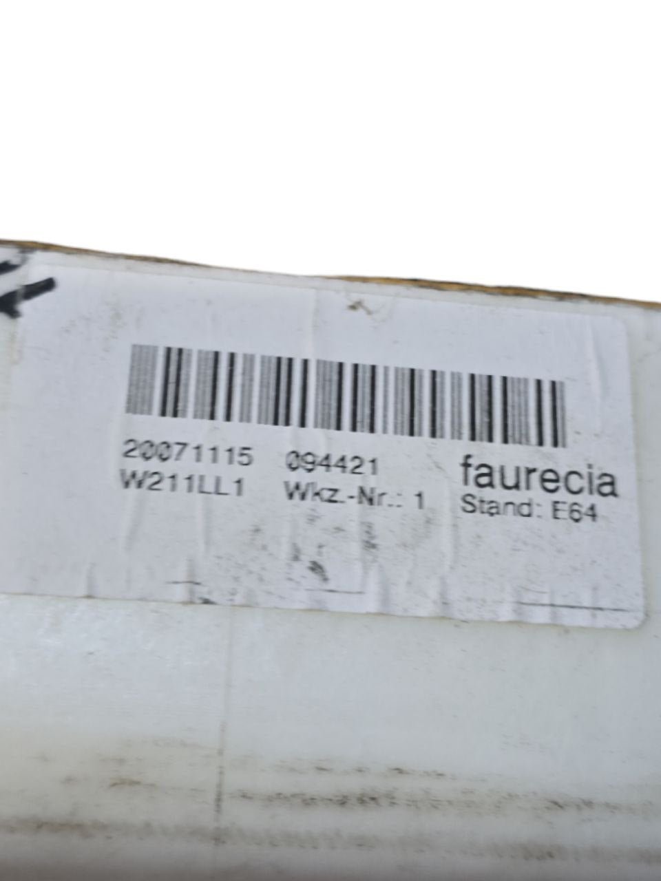 Cruscotto Mercedes-Benz Classe E W211 ( 2002 - 2009 ) Cod : W211LL1 - F&P CRASH SRLS - Ricambi Usati