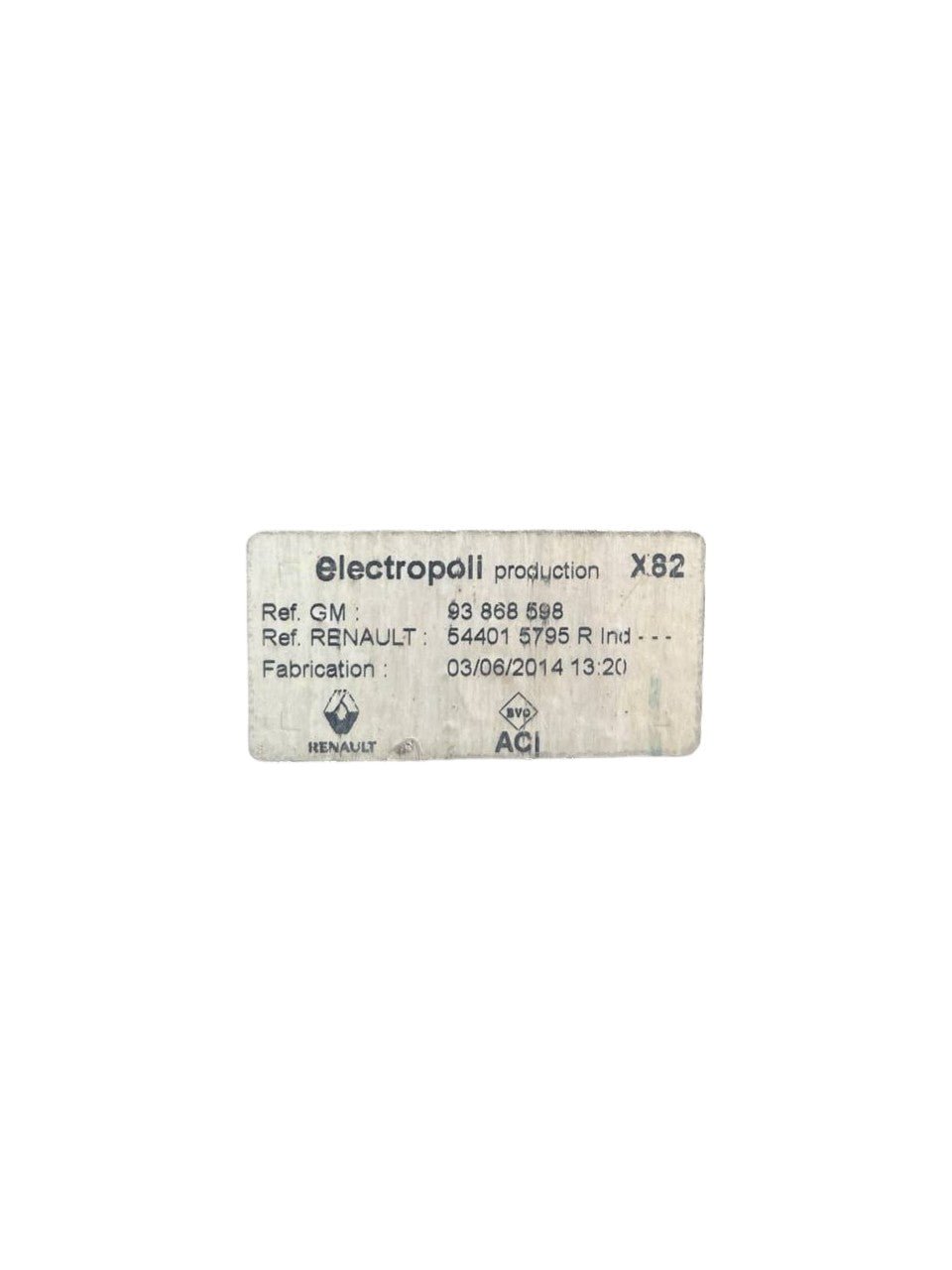 Opel Vivaro 1.6 Diesel Engine Cradle (2014 - 2019) Code: 544015795R - F&P CRASH SRLS - Used Parts