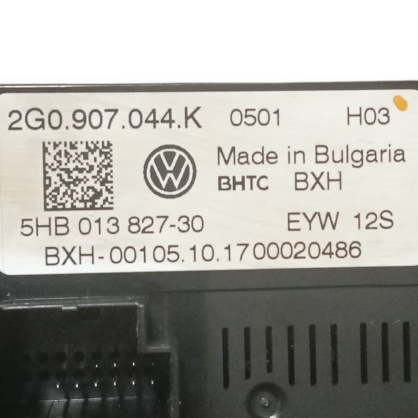 Upravljački elementi klime volkswagen polo VI kod . 2g0.9077.044 (2017 >)