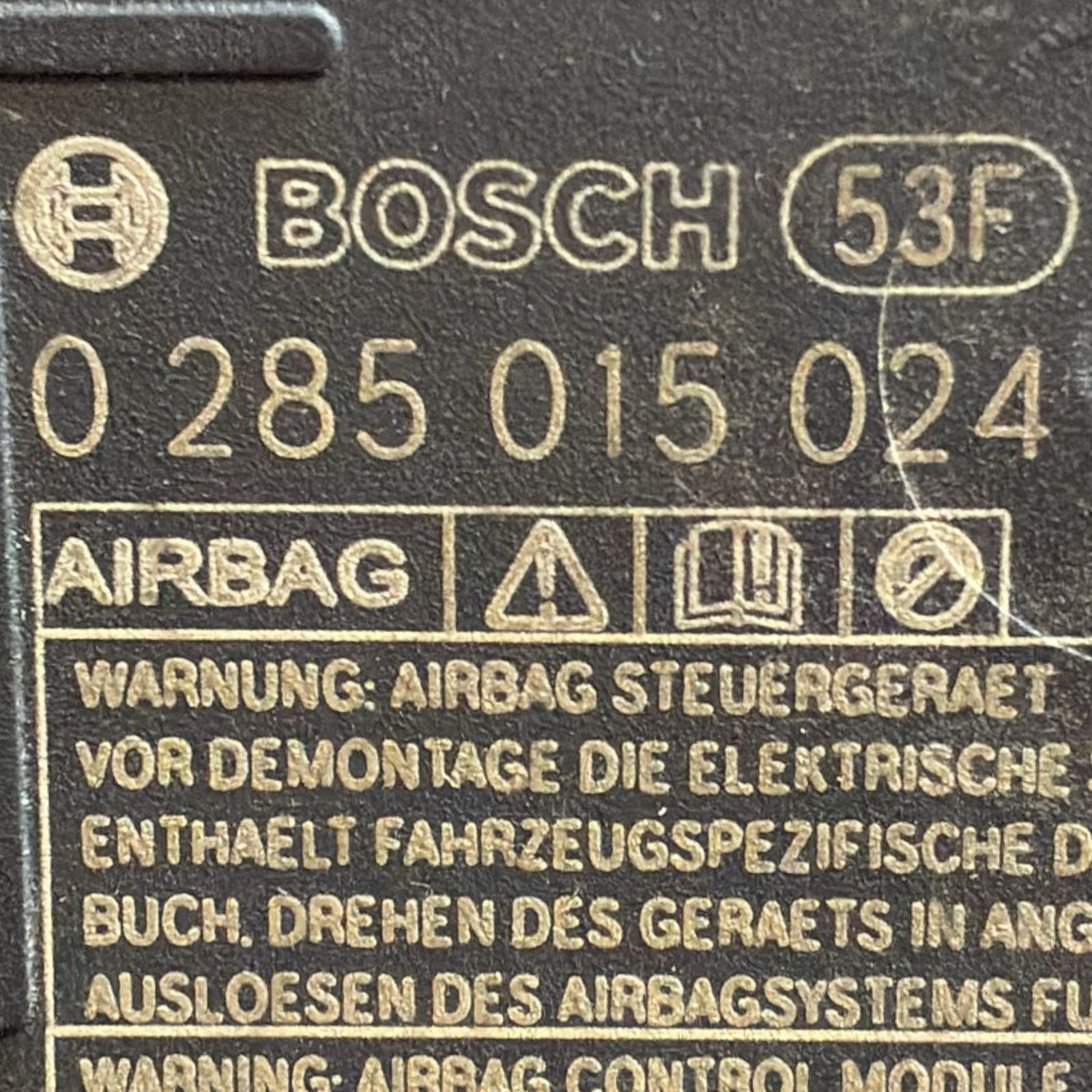Centralina airbag mercedes-benz sprinter 907 cod . 0285015024 (2018 >)