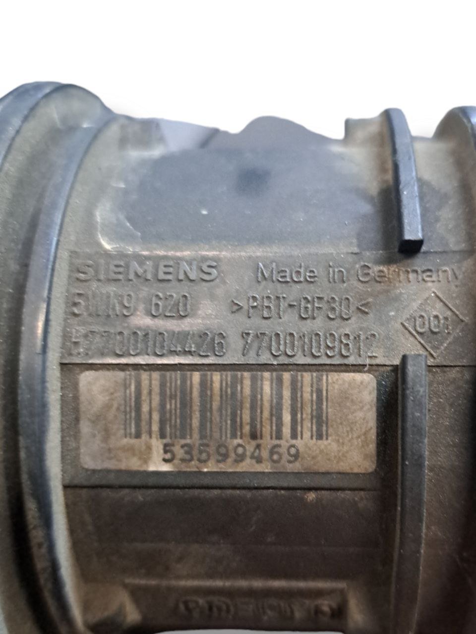 Debimetro / Flussometro Renault Scenic / Megane 1.9 diesel (2002-2006) COD:5WK9620 - F&P CRASH SRLS - Ricambi Usati