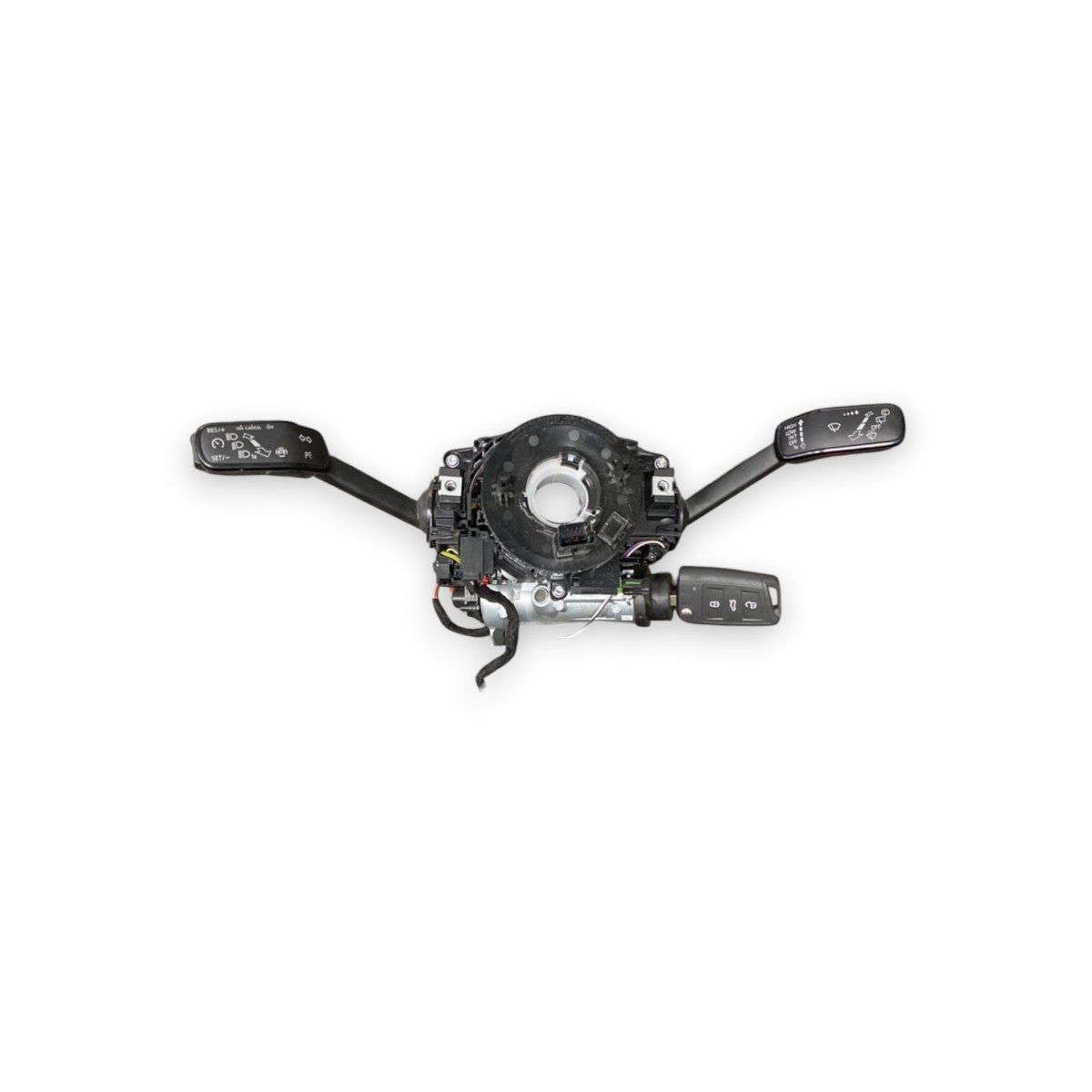 Devioluci + contatto spiralato seat arona Cod: 2q1953507ae (2017 - ) +blocchetto avviamento + chiave - F&P CRASH SRLS - Ricambi Usati