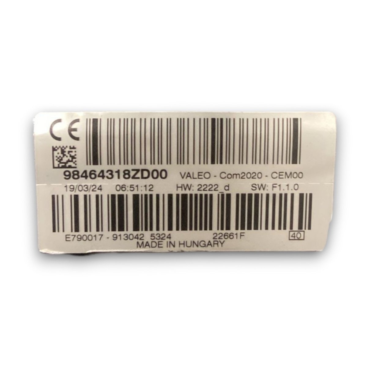 Devioluci jeep avenger cod . 98464318zd00 (2022 >) + contatto spiralato - F&P CRASH SRL - Ricambi Usati