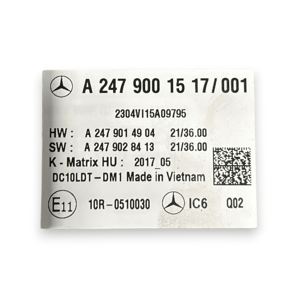 Display centrale multifunzione / tachimetro mercedes - benz gla (h247) cod:a2479001517 (2020 - ) virtual cockpit - F&P CRASH SRL - Ricambi Usati