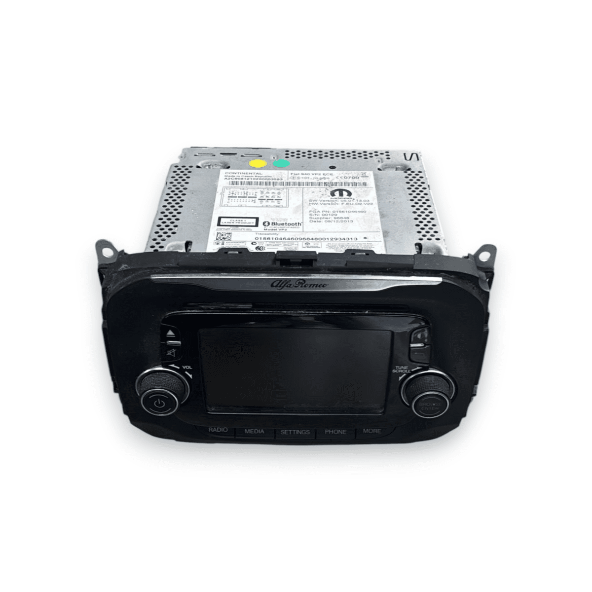 Display / stereo alfa romeo giulietta cod:01561046460 (2010 - 2020) - F&P CRASH SRL - Ricambi Usati