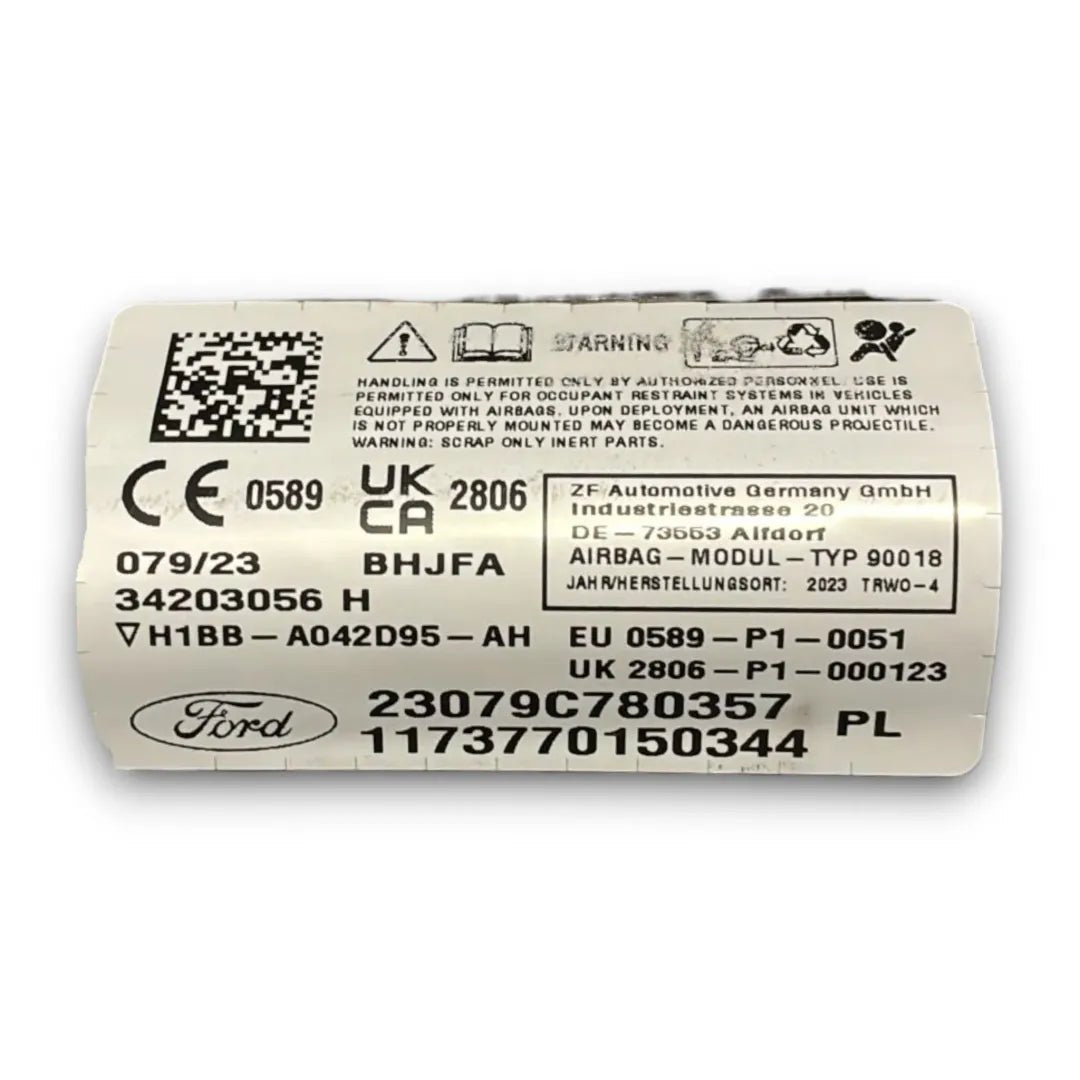 Dispositivo airbag a tendina sinistro Ford Fiesta CE1 OEM 2664030 - F&P CRASH SRL - Ricambi Usati