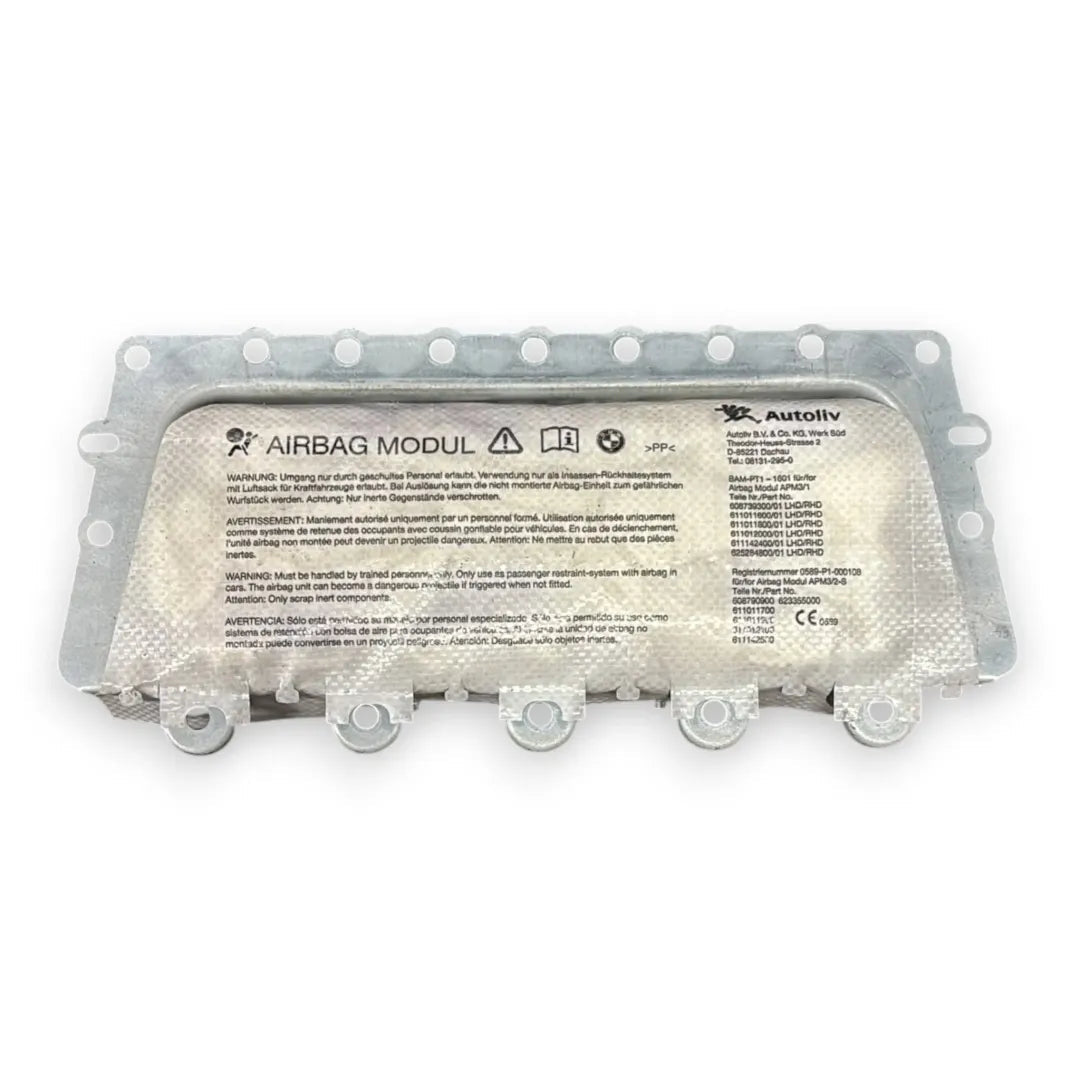 Airbag laterale anteriore destro BMW Serie 5 F10 dal 2013 OEM 72127357082
