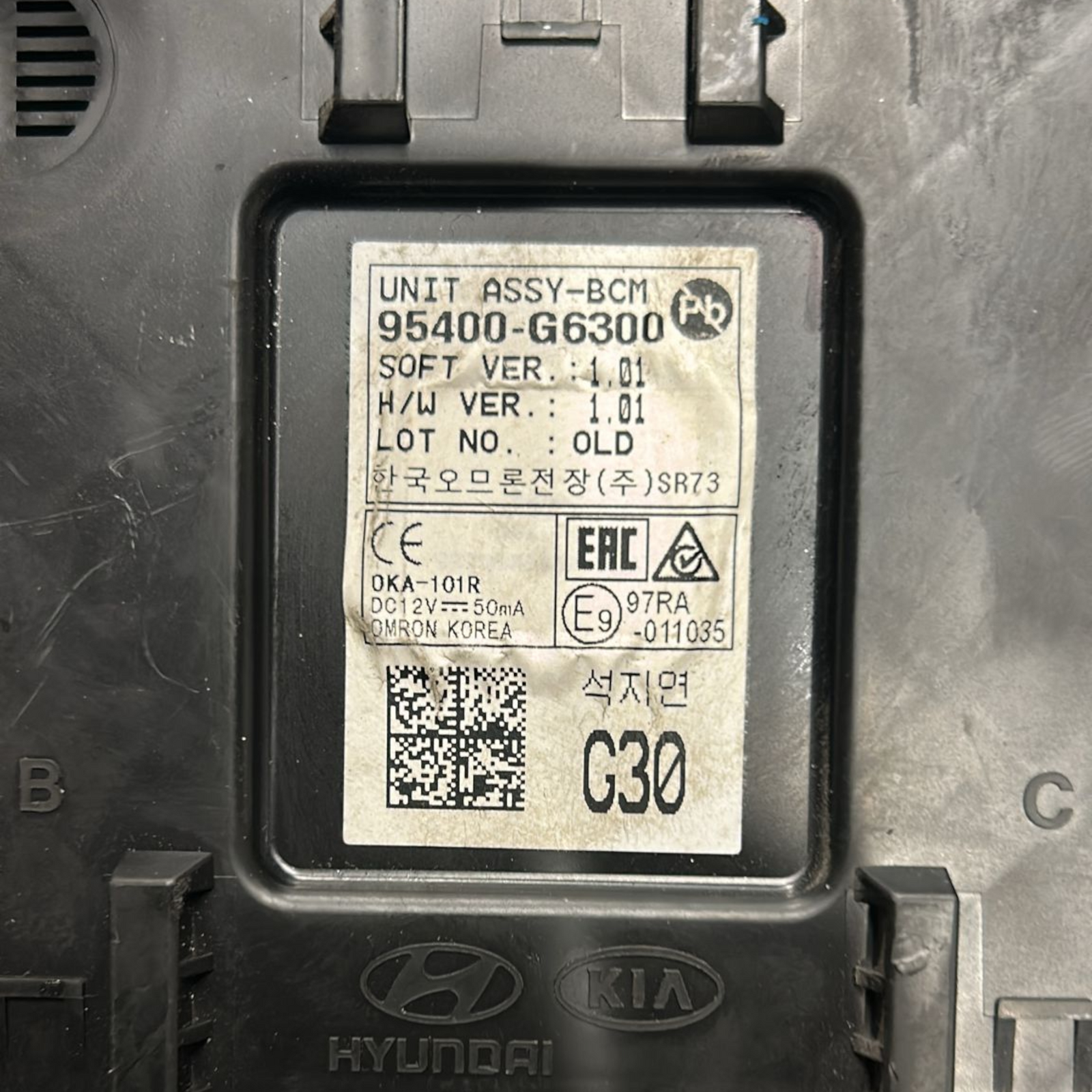 Centralina comfort kia picanto 1.0 benzina cod:95400-G6300 (2017 >)