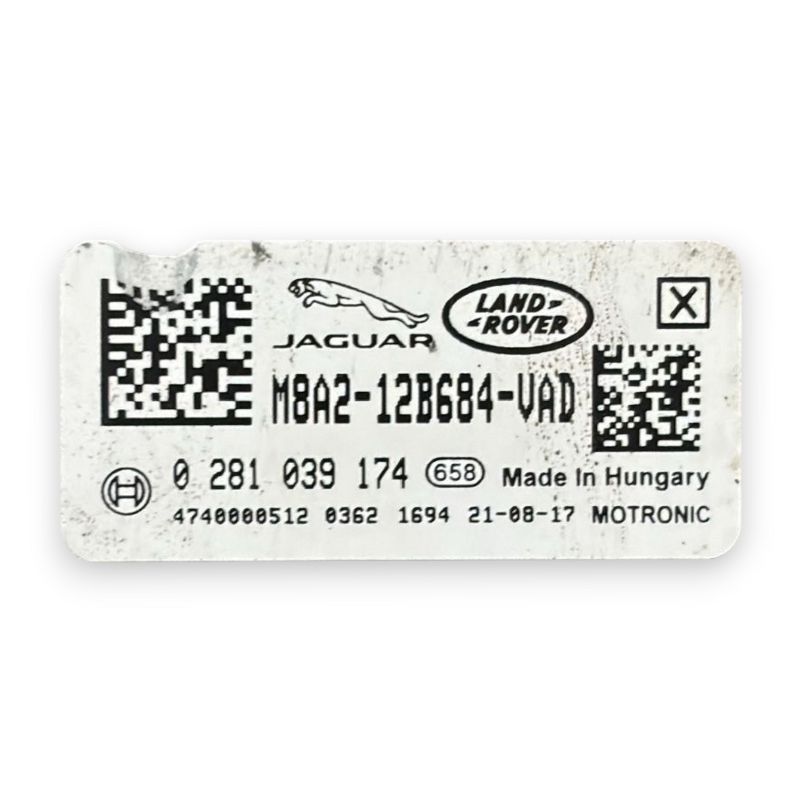 Centralna enota ECU motorja Range Rover Evoque L538 2.0 dizel kod: M8A2-12B684-VAD (2011-2018)