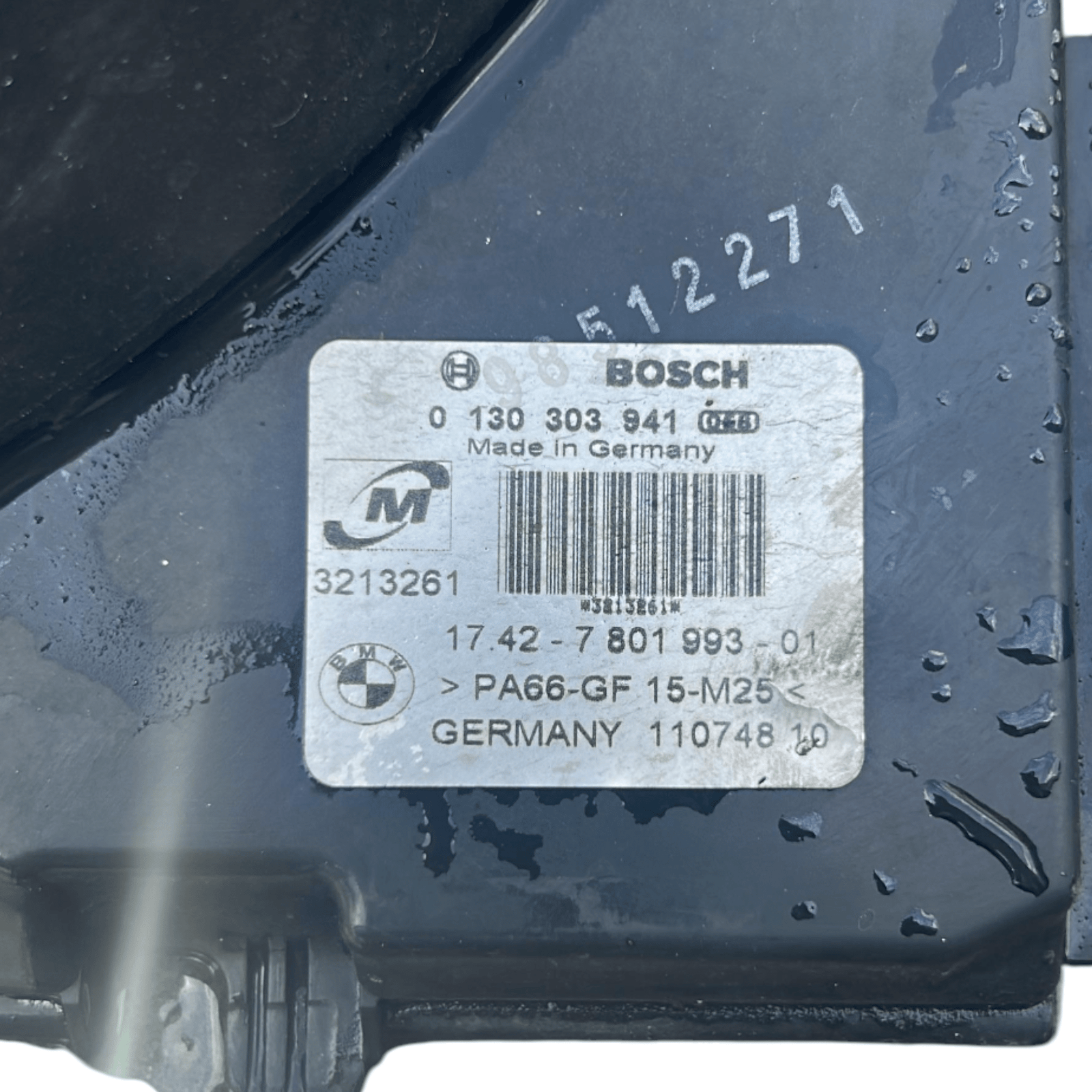 Elettroventola Bmw Serie 1 E87 2.0 Diesel COD: 0130303941 (2004 - 2013) - F&P CRASH SRLS - Ricambi Usati